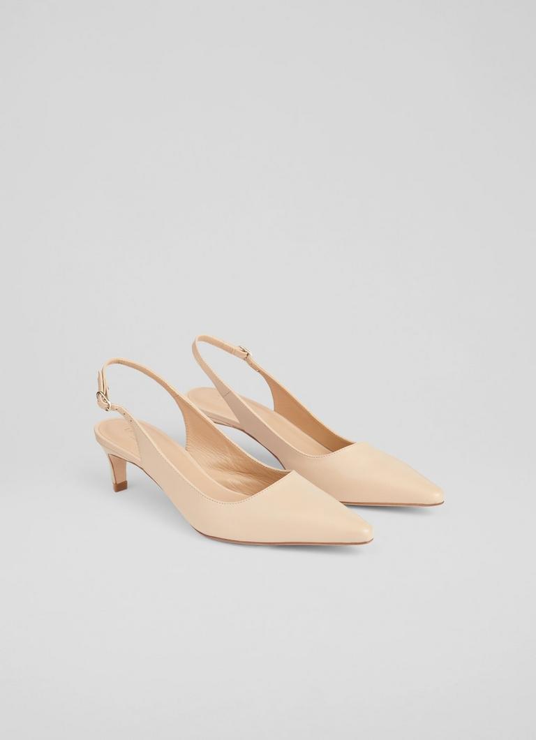 Cream kitten top heel shoes uk