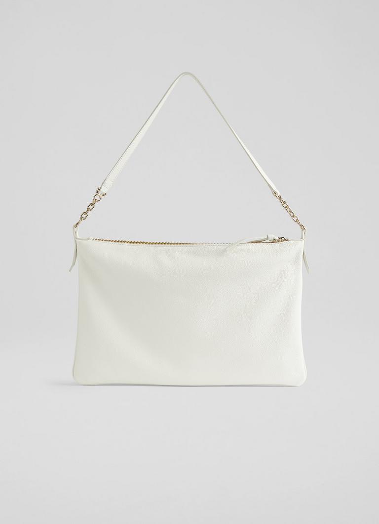 Armani Exchange Schoudertas - white/wit - (Pre-owned Armani Exchange Schoudertas - white/wit - (Pre-owned