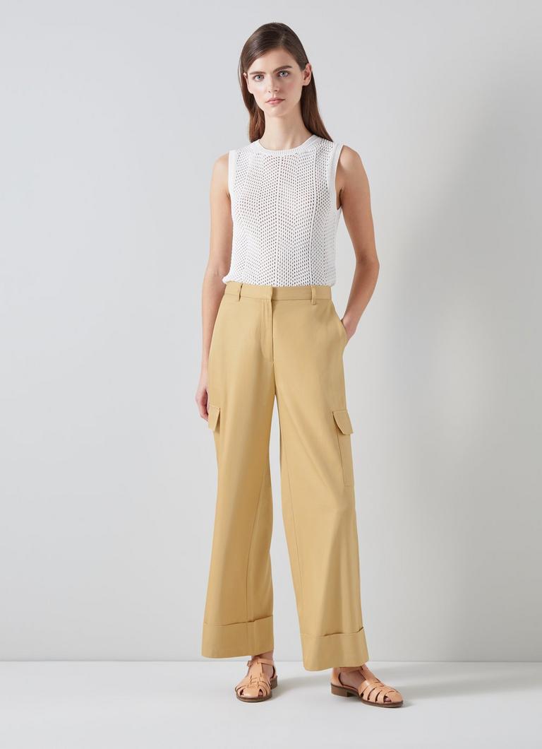 Riviera Stone Blend Trousers with TENCEL™ Lyocell