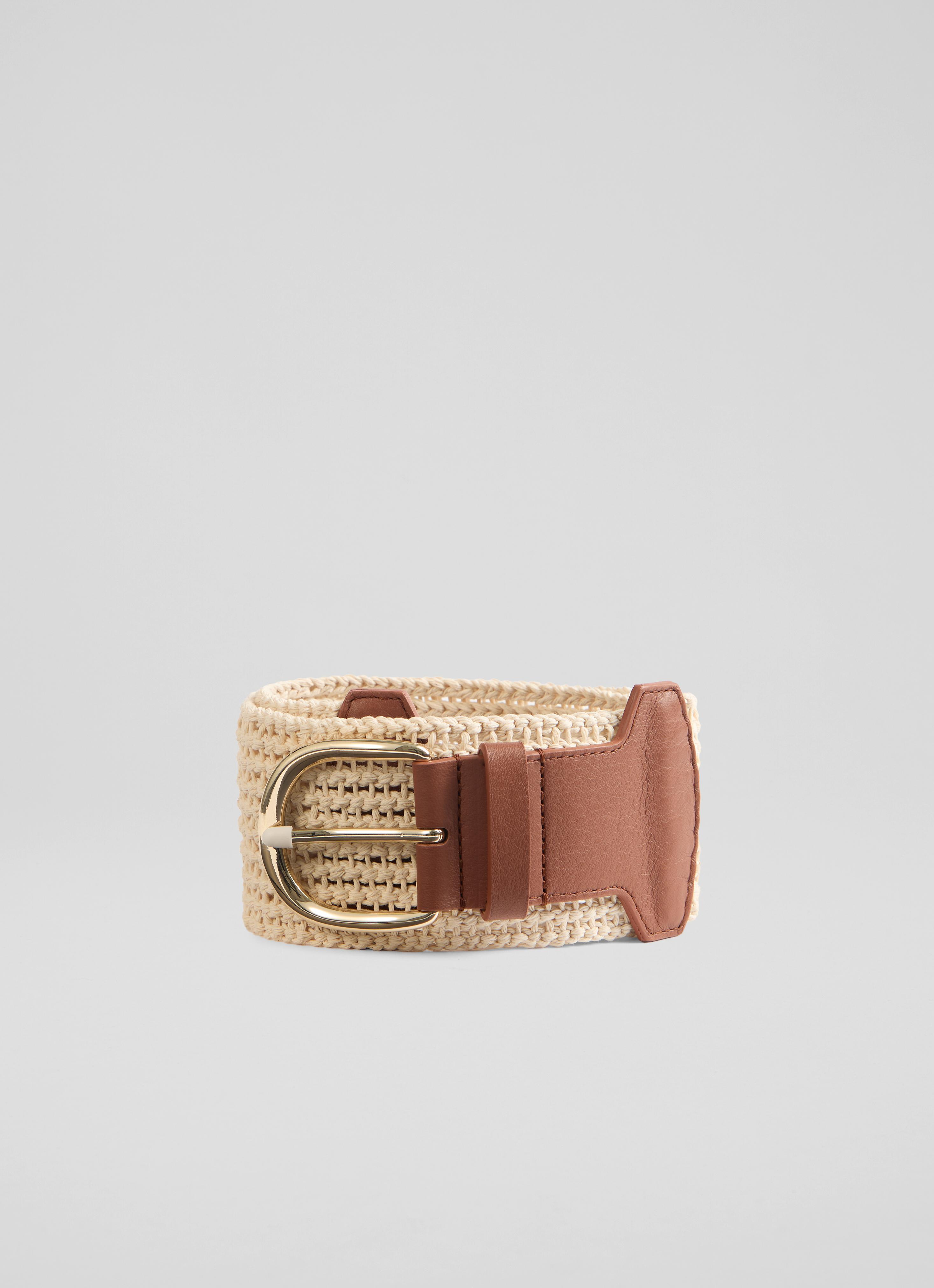 Eliana Tan Leather Belt | Accessories | Sale | Collections 