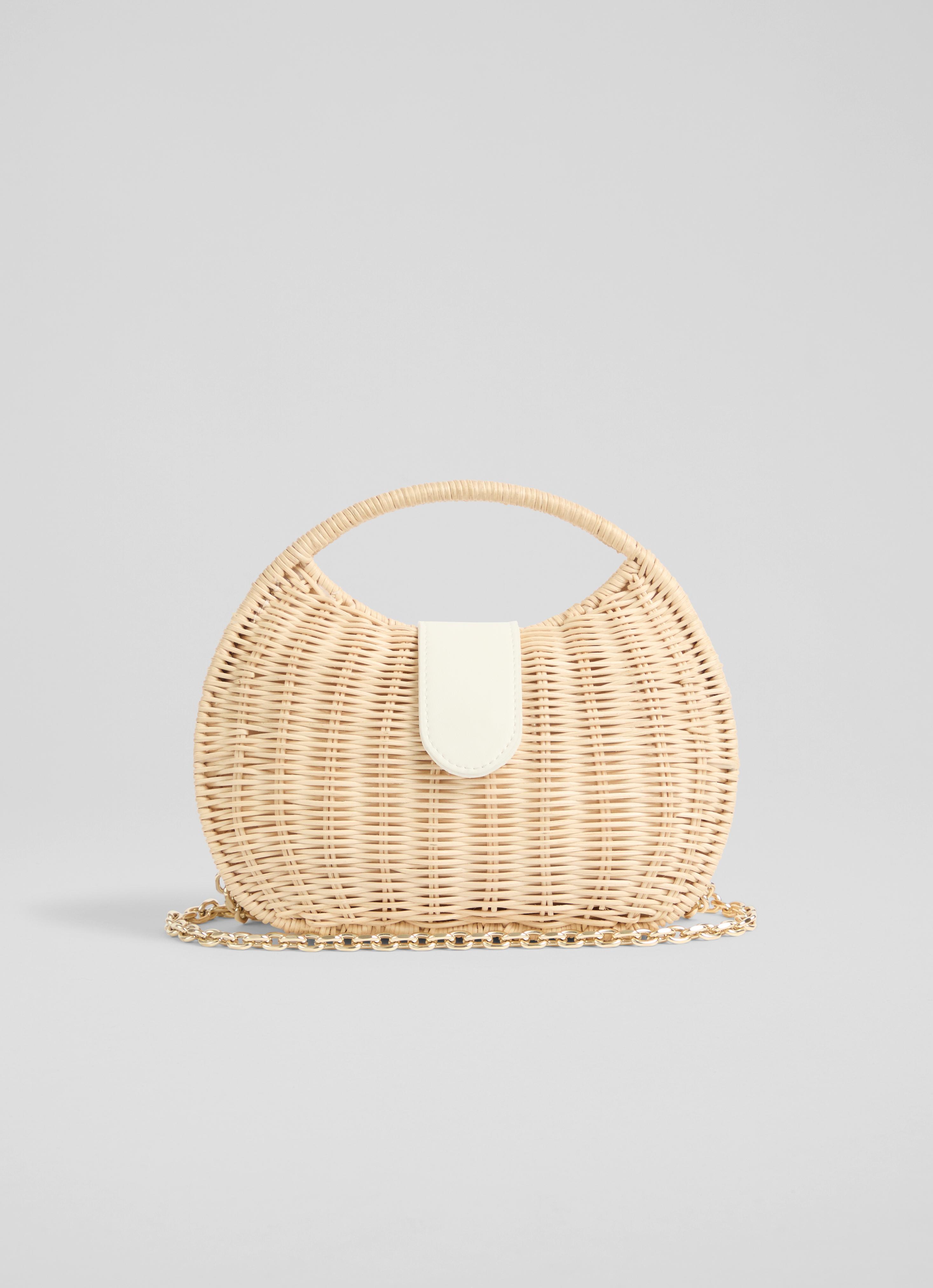 4 Confezione Intessuto a Mano Rattan Coasterstable Treppiede per Caldo