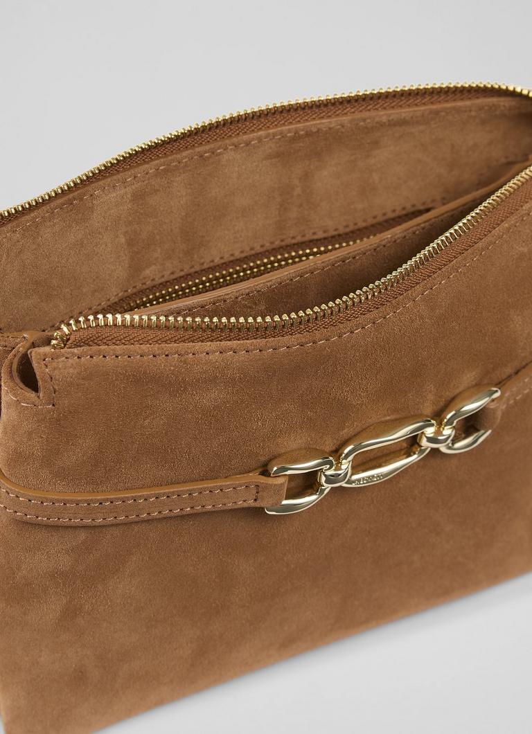 Cleo Tan Suede Leather Belt Cleo Tan Suede Leather Belt
