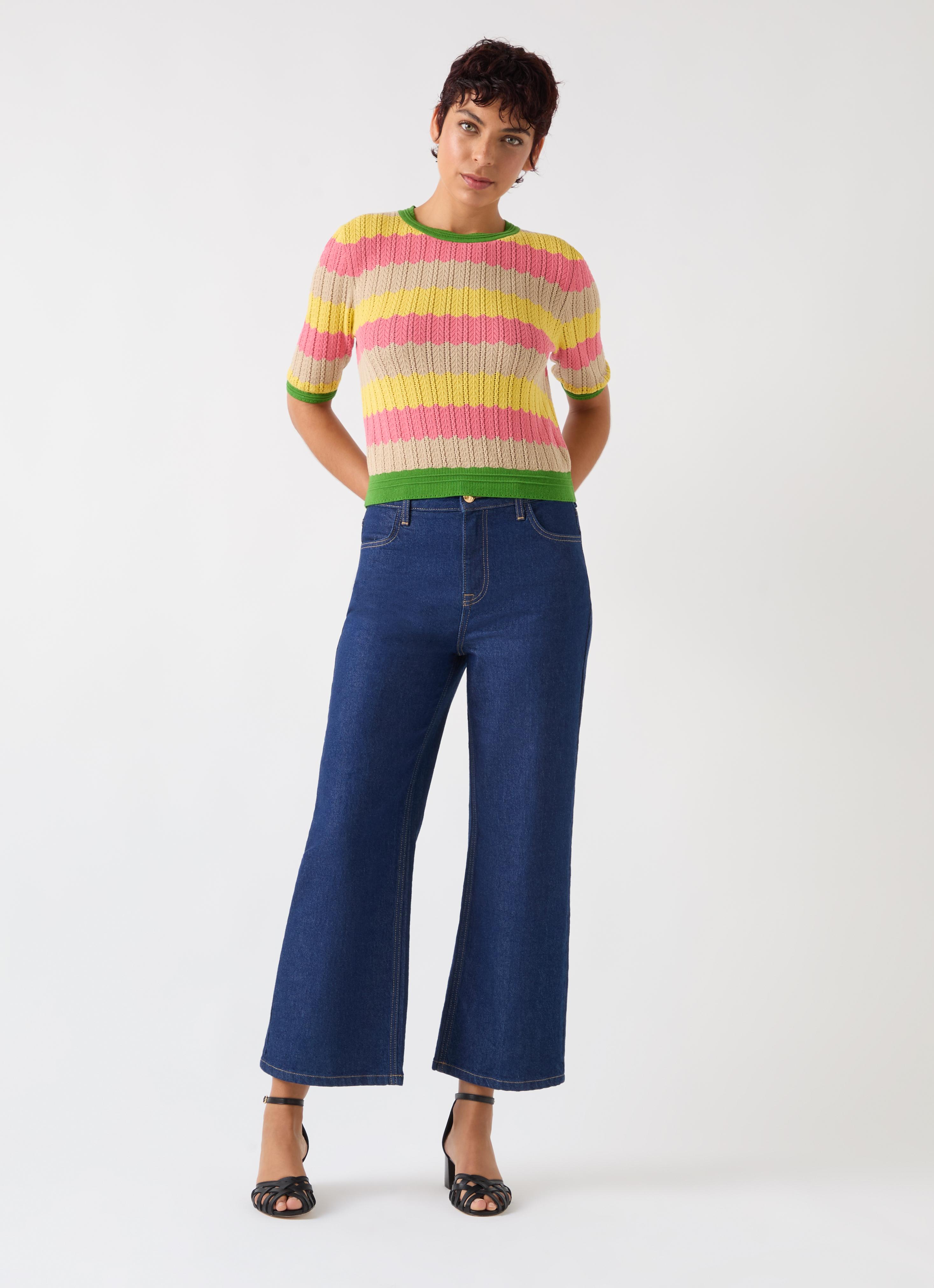 トップス TELOPLAN Aitiaya Colour Gradient Knit Teloplan Atitaya Colour Gradient Knit
