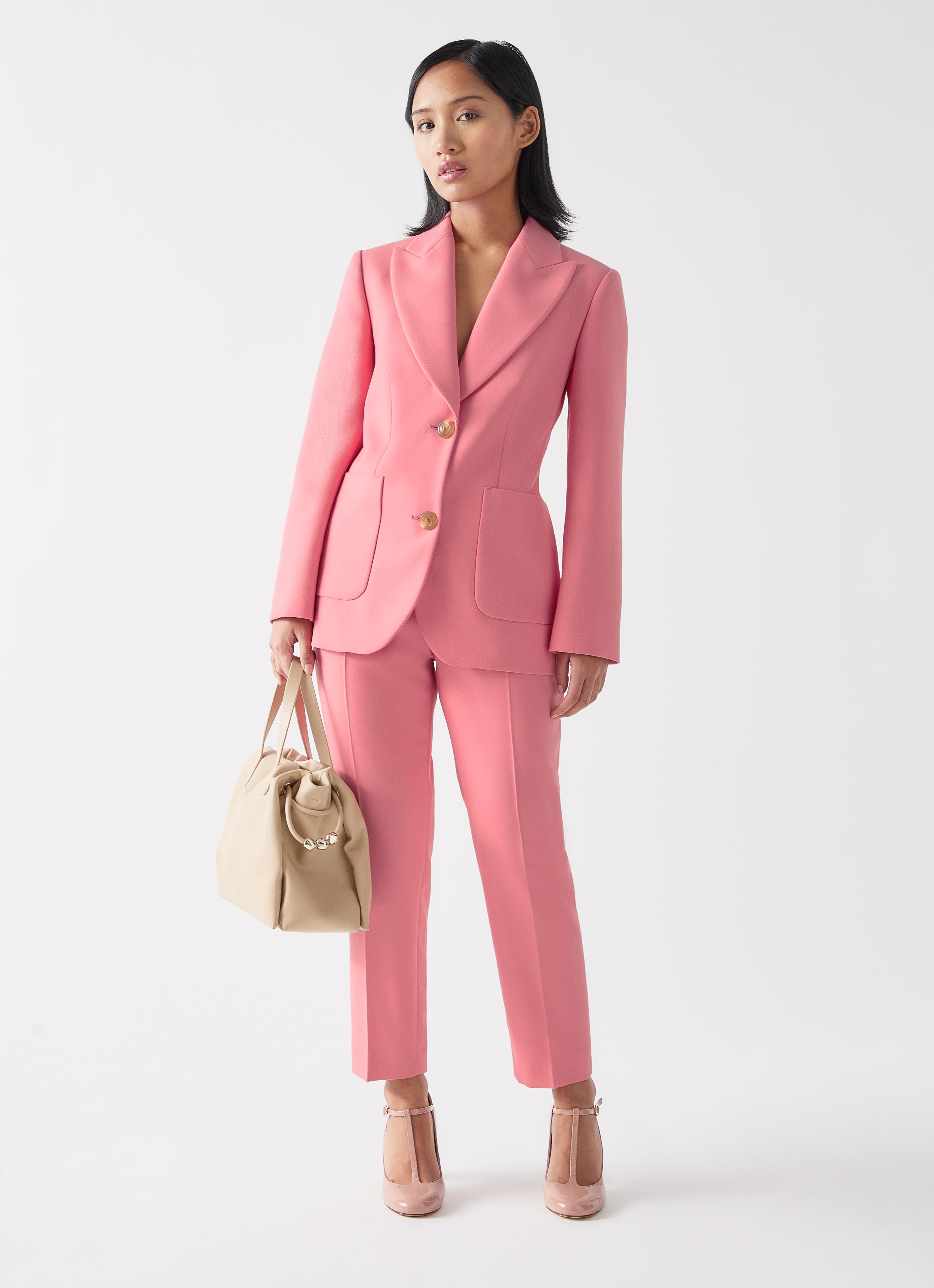 Aimee Petite Desert Rose Blend Cigarette Leg Trouser Clothing