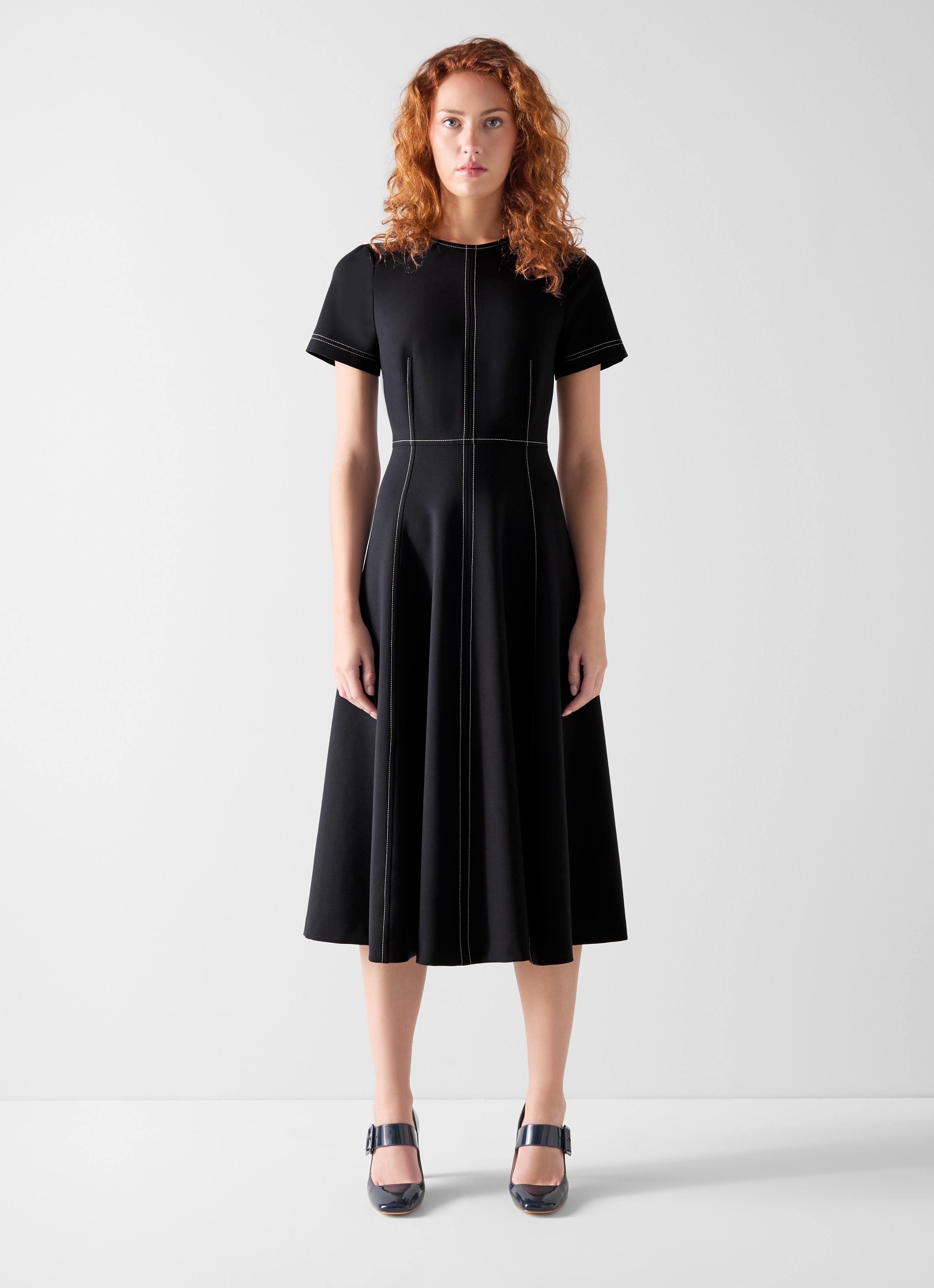 Eugine Navy Dress