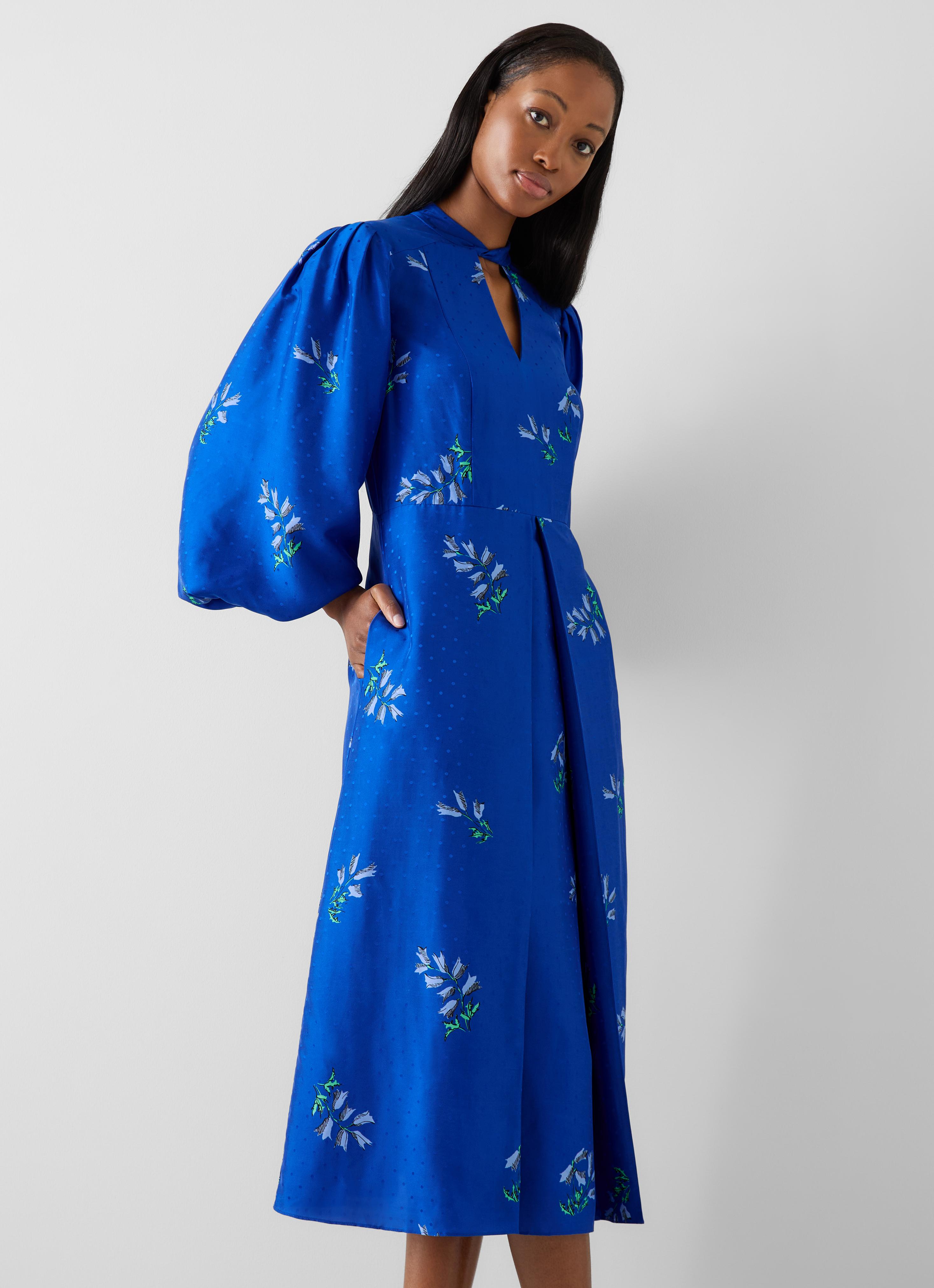 Vera Blue Printed Dress