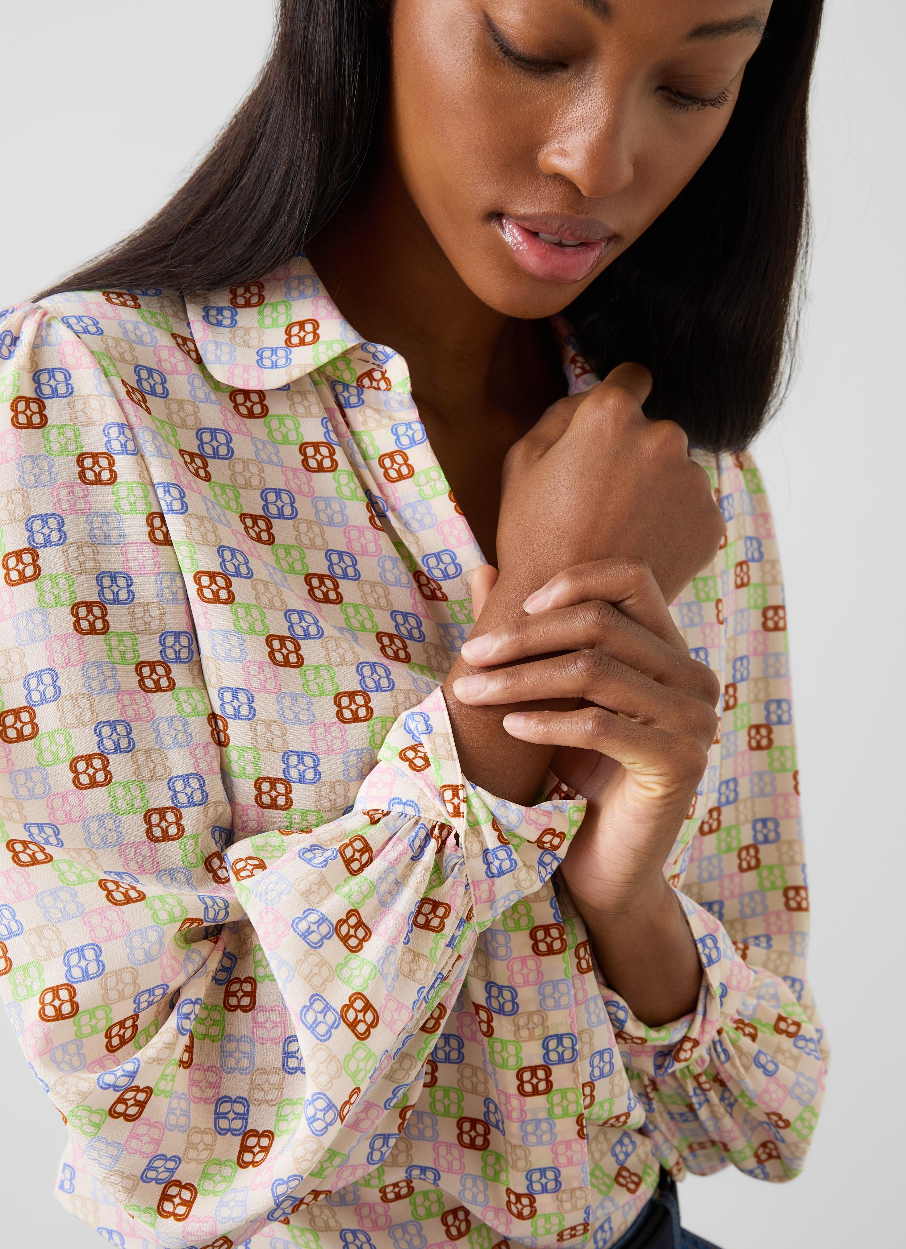 Mari Birch Multi Cuff Blouse