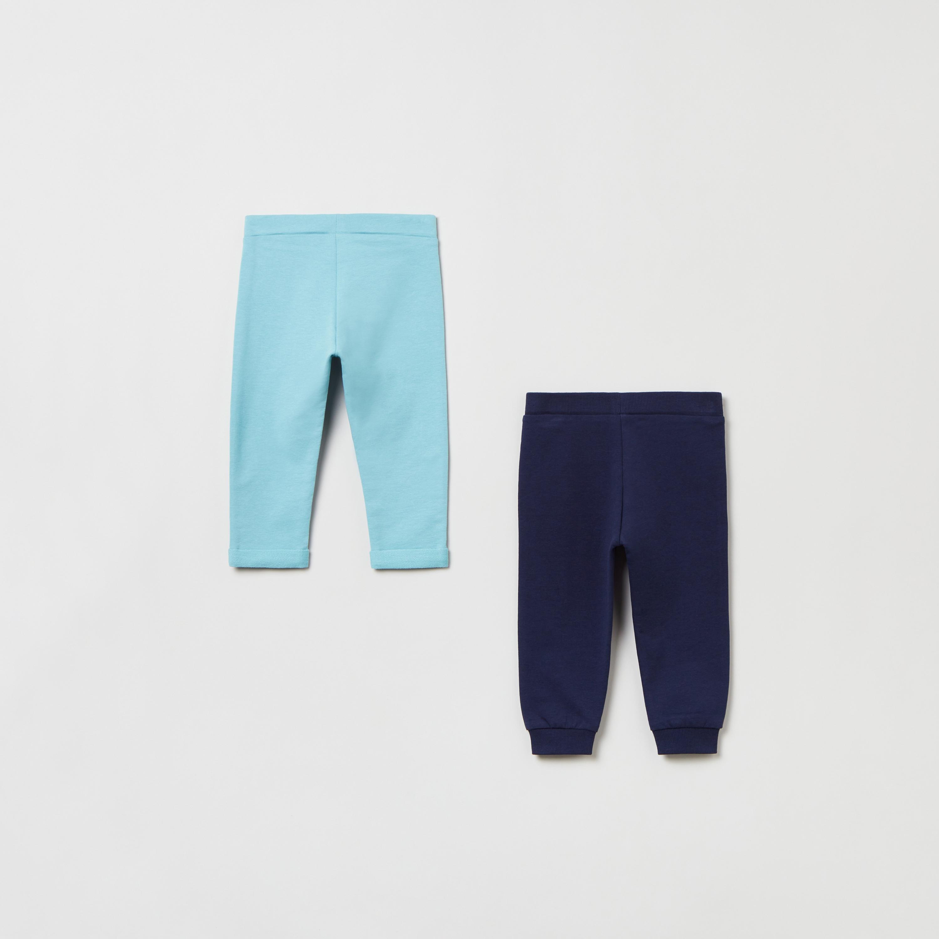 بنطال ركض مطاطي سادة قطعتين من أوه في إس-baby-girls-clothing-bottoms-joggersandtrackpants-image-2