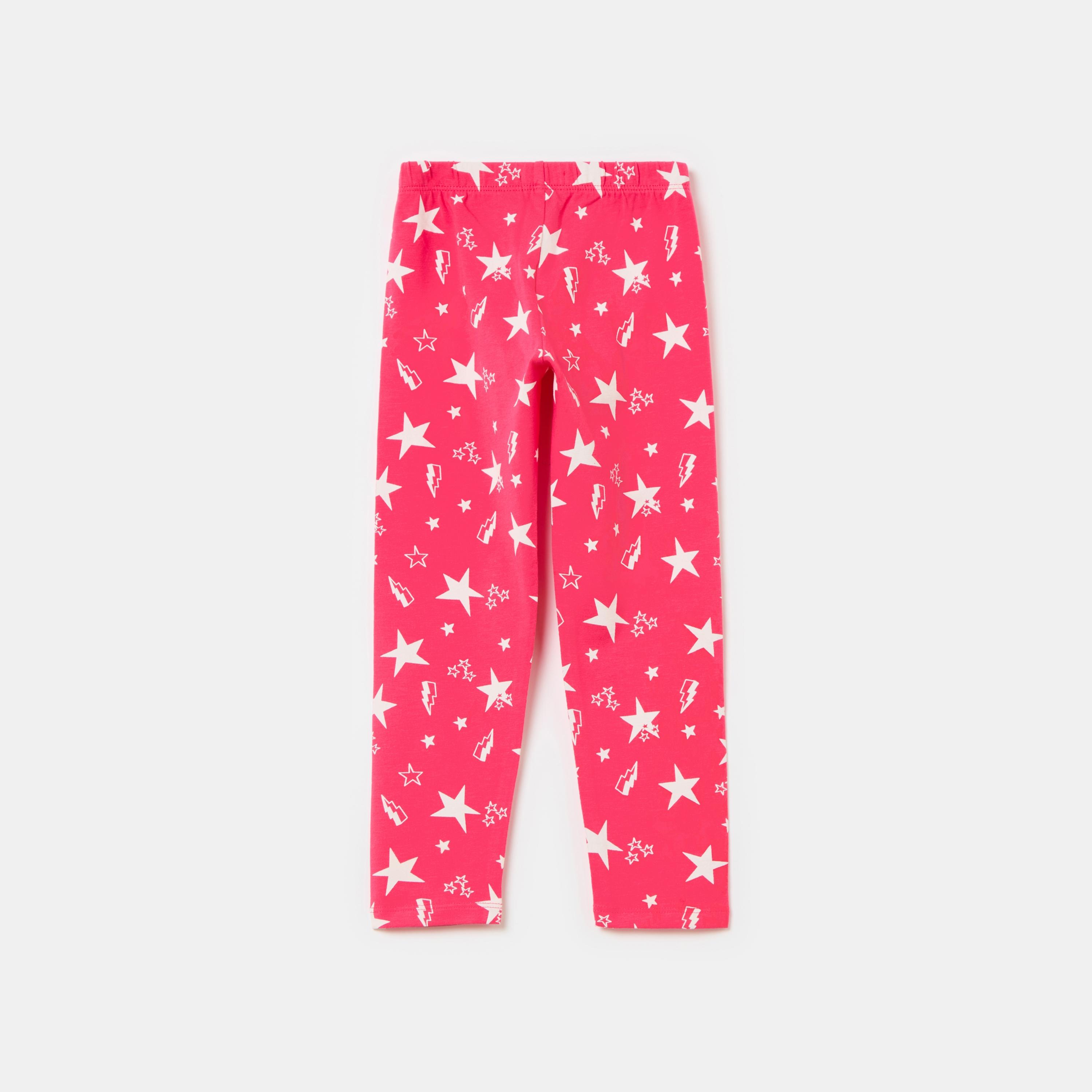 OVS Printed Elasticated Leggings-girls-clothing-bottoms-leggings-image-2
