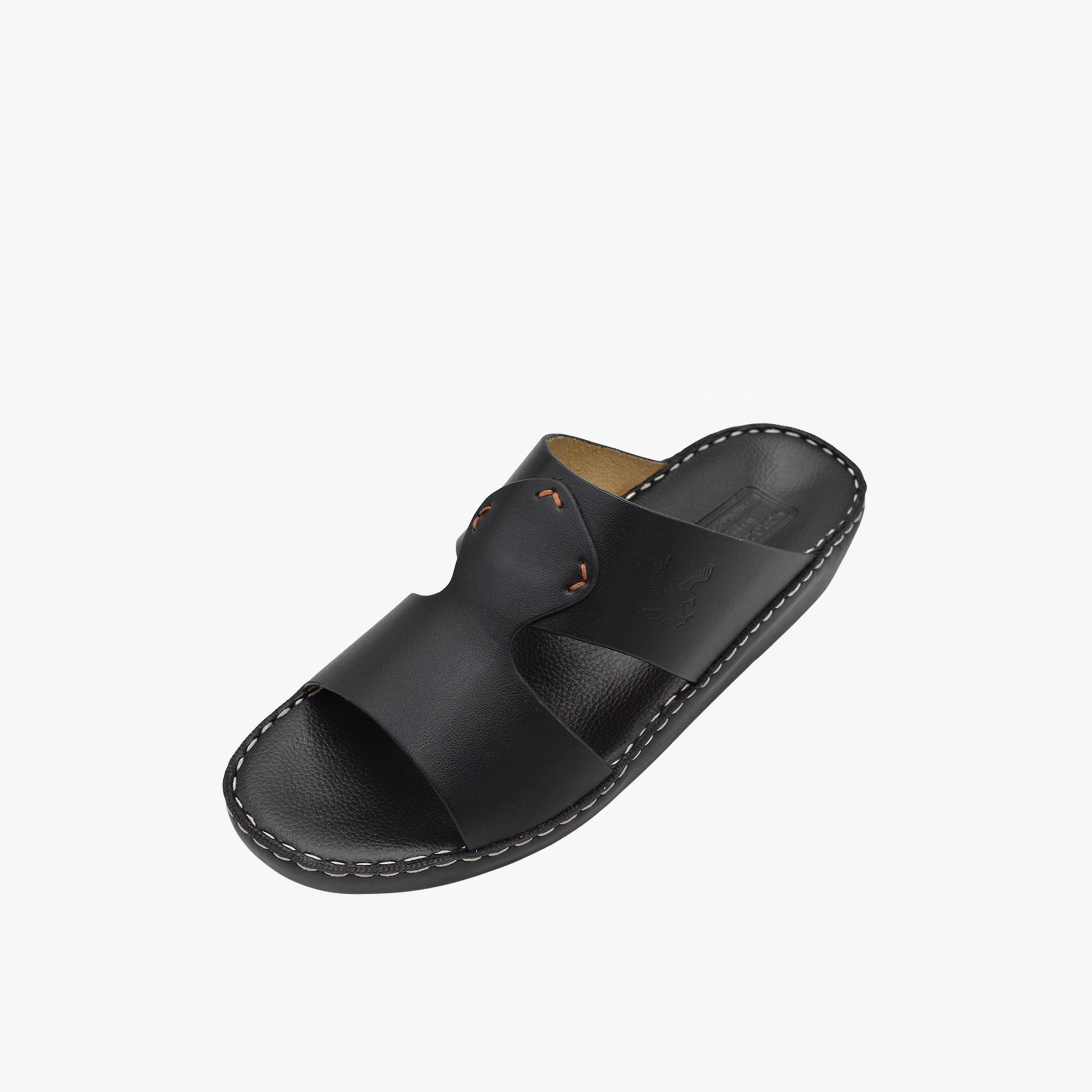 Norozi Men's Genuine leather Arabic Sandals | 003-men-shoes-sandals-image-1