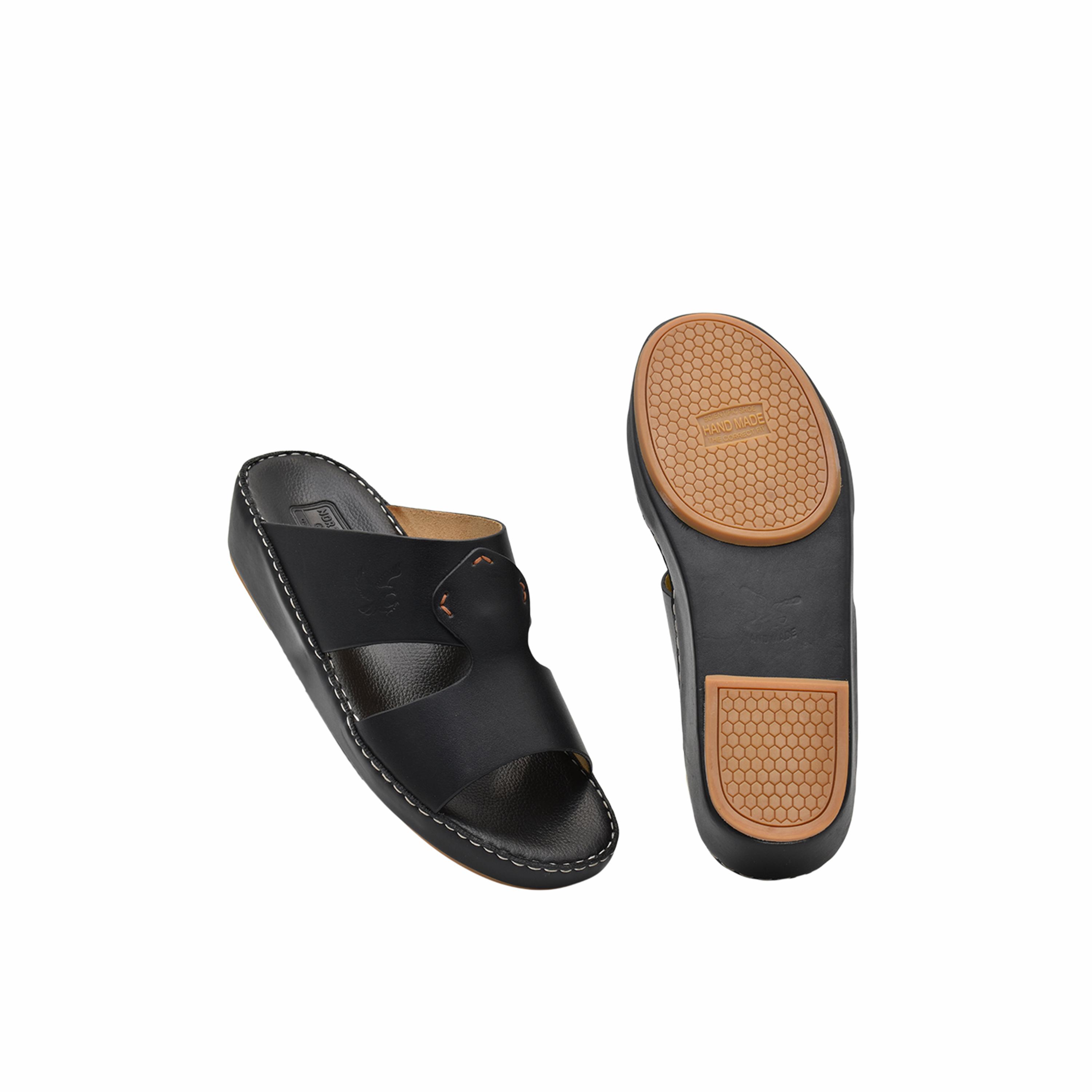 Norozi Men's Genuine leather Arabic Sandals | 003-men-shoes-sandals-image-3