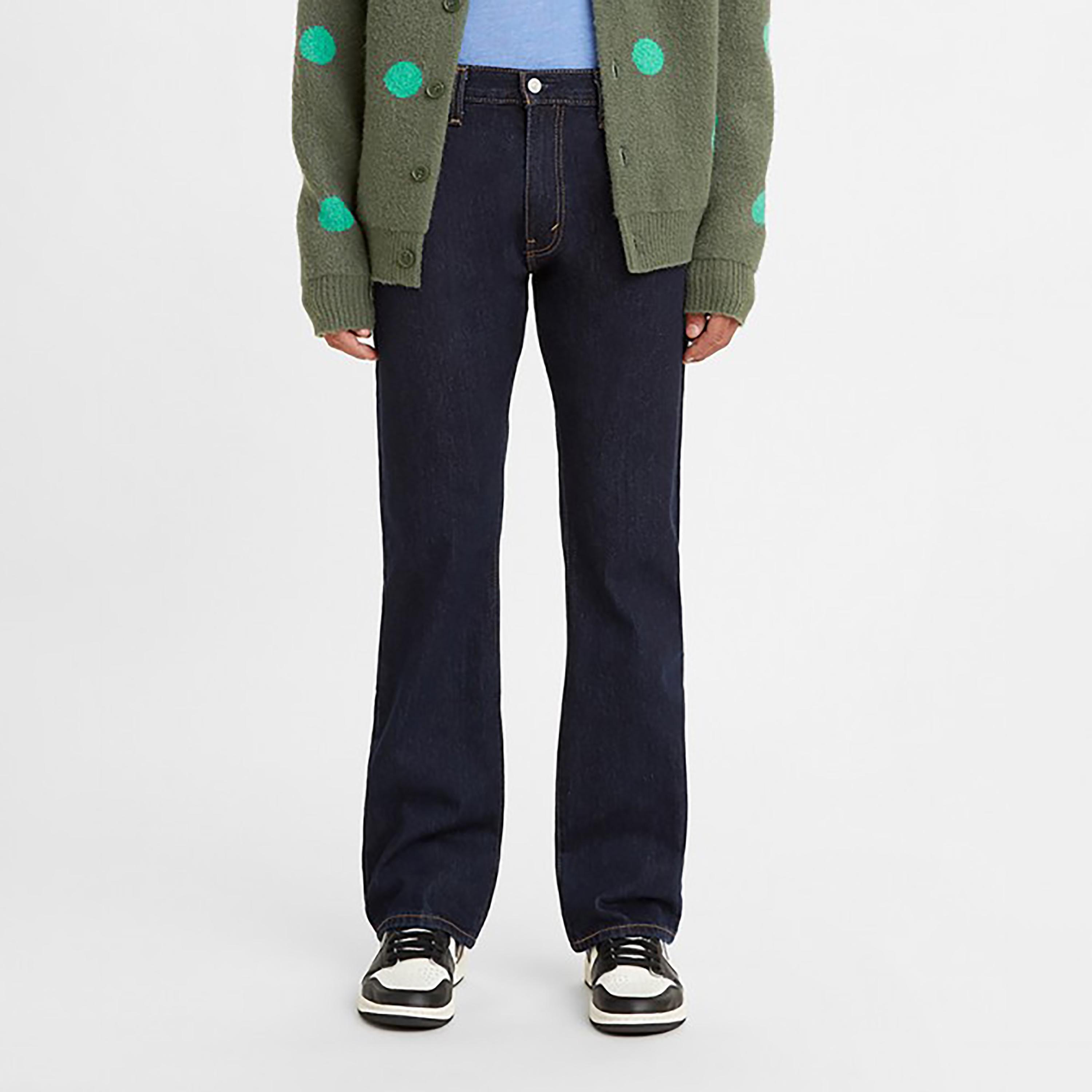 بنطال جينز من ليفايز بلون ازرق ذو بوت كت فت وجيب متوسط الارتفاع-men-clothing-bottoms-jeans-image-1