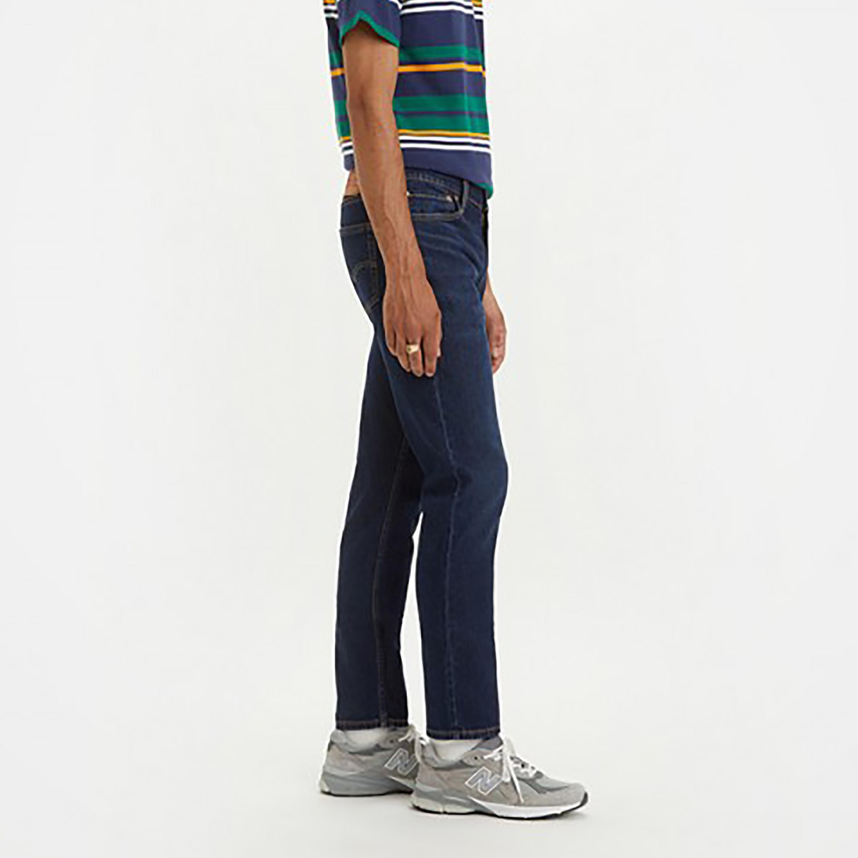 Levi's 511 Blue Slim Fit Mid-Rise Pocket Detail Jeans-men-clothing-bottoms-jeans-image-2
