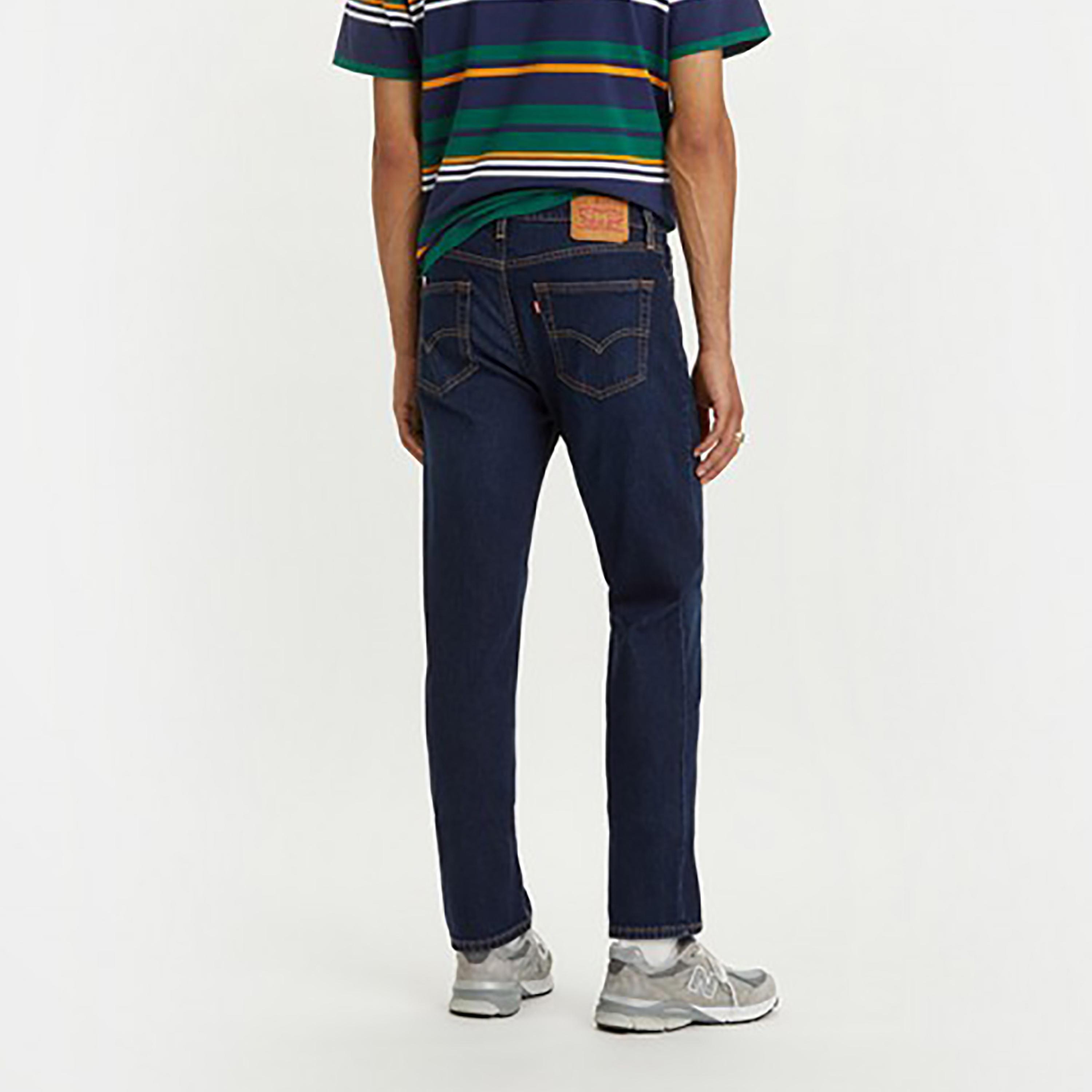 Levi's 511 Blue Slim Fit Mid-Rise Pocket Detail Jeans-men-clothing-bottoms-jeans-image-3