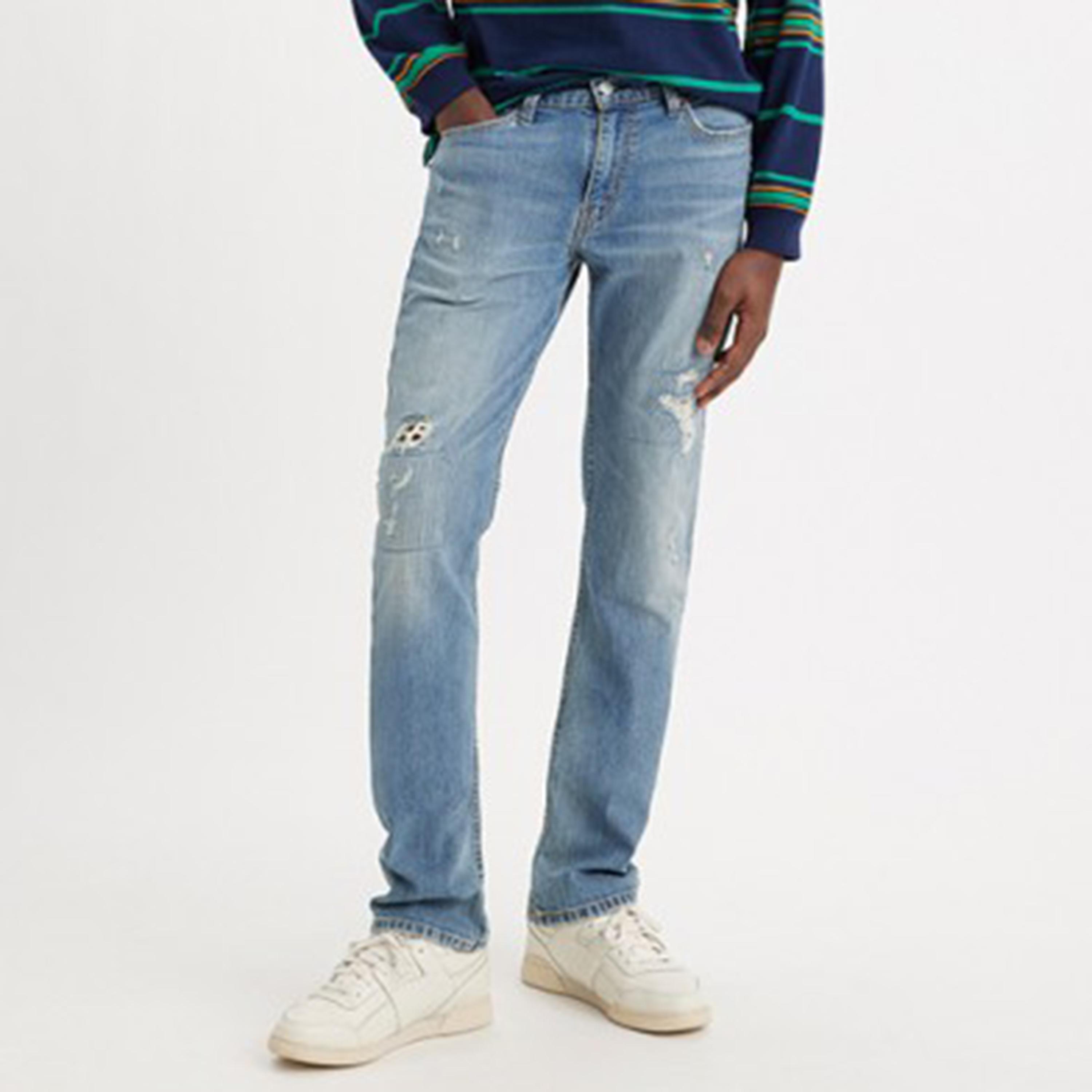 بنطال جينز من ليفايز 511 بلون ازرق ذو سلیم فت وجيب متوسط الارتفاع-men-clothing-bottoms-jeans-image-1