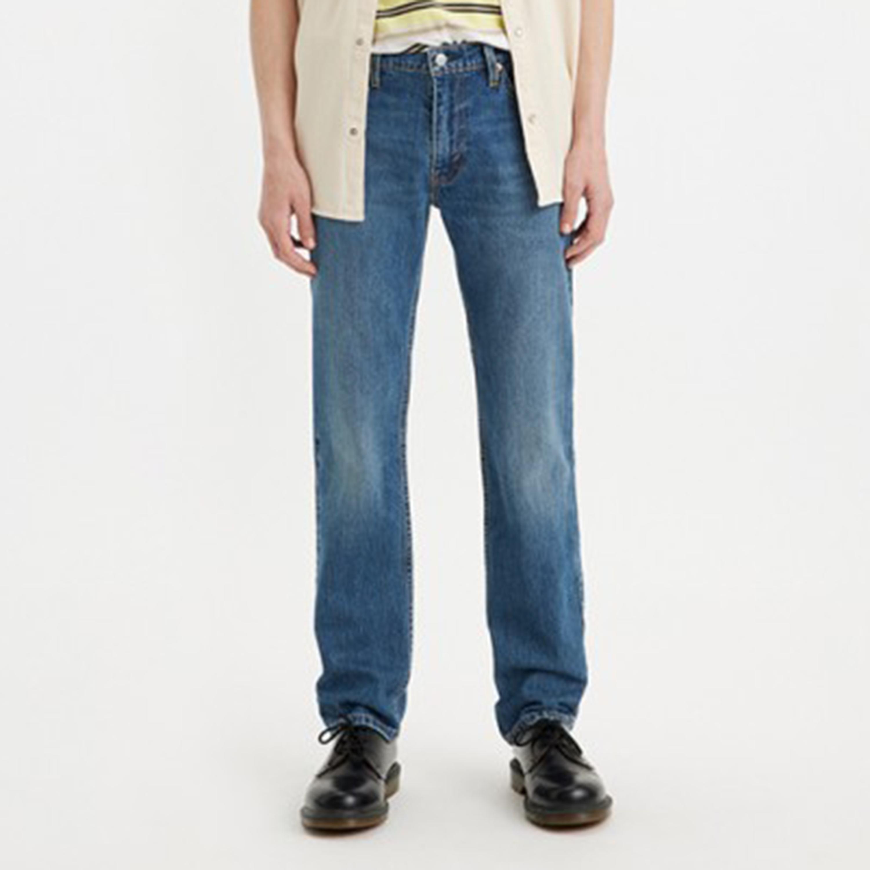Levi's 511 Blue Slim Fit Mid-Rise Pocket Detail Jeans-men-clothing-bottoms-jeans-image-1