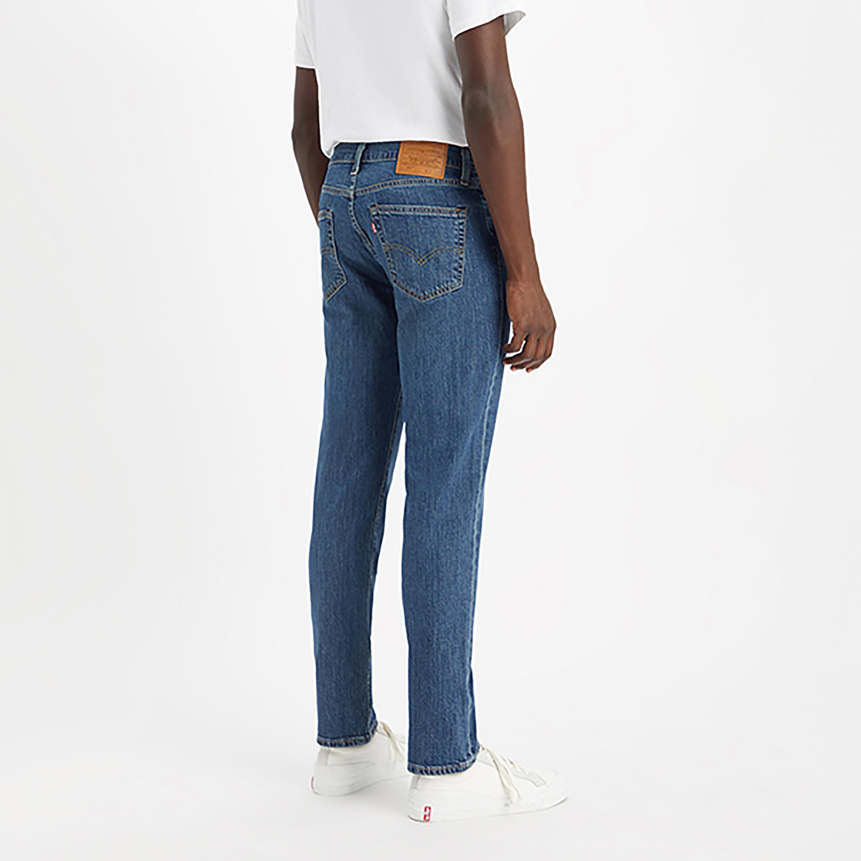 Levi's 511 Blue Slim Fit Mid-Rise Pocket Detail Jeans-men-clothing-bottoms-jeans-image-2