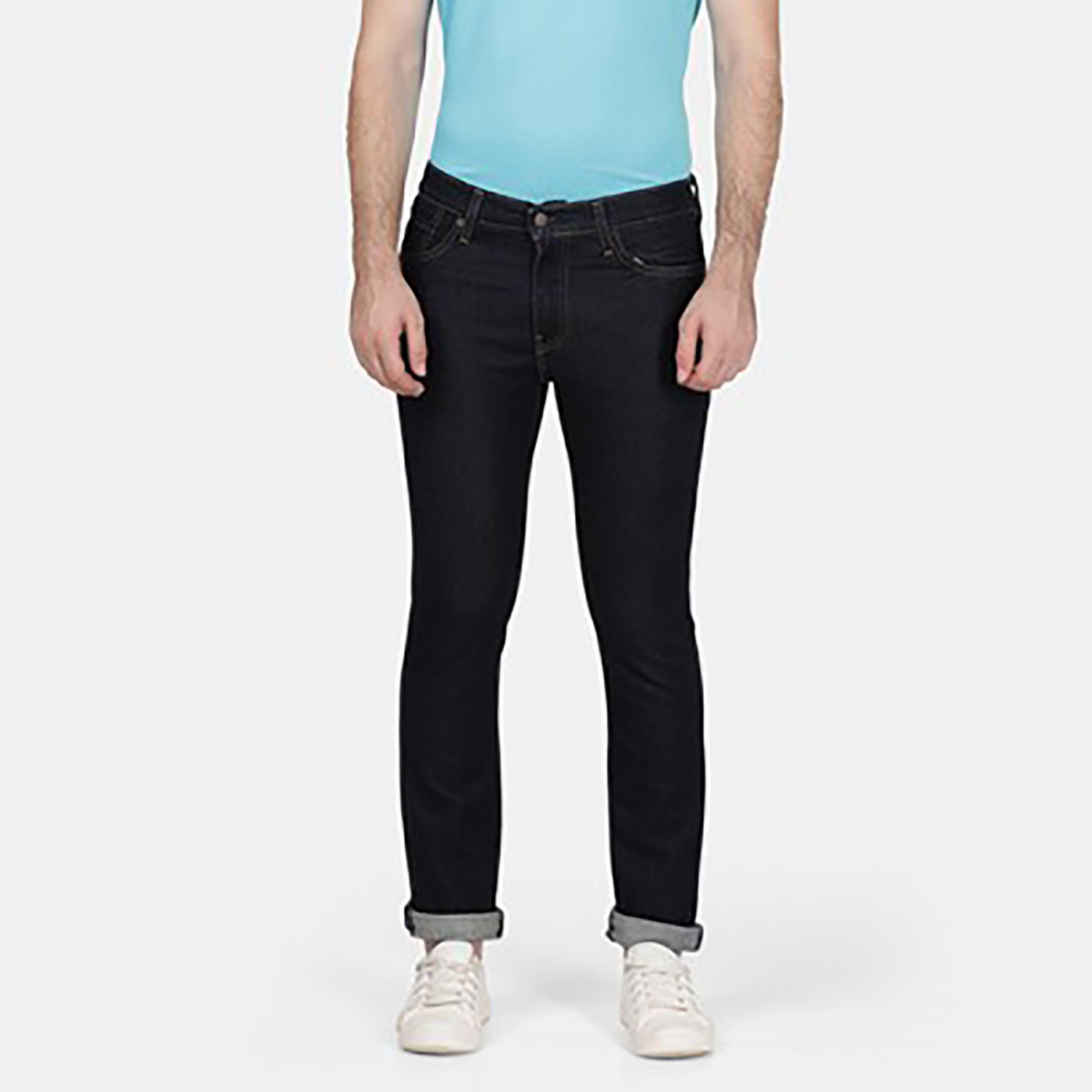 Levi's Blue Slim Fit Mid-Rise Pocket Detail Jeans-men-clothing-bottoms-jeans-image-1