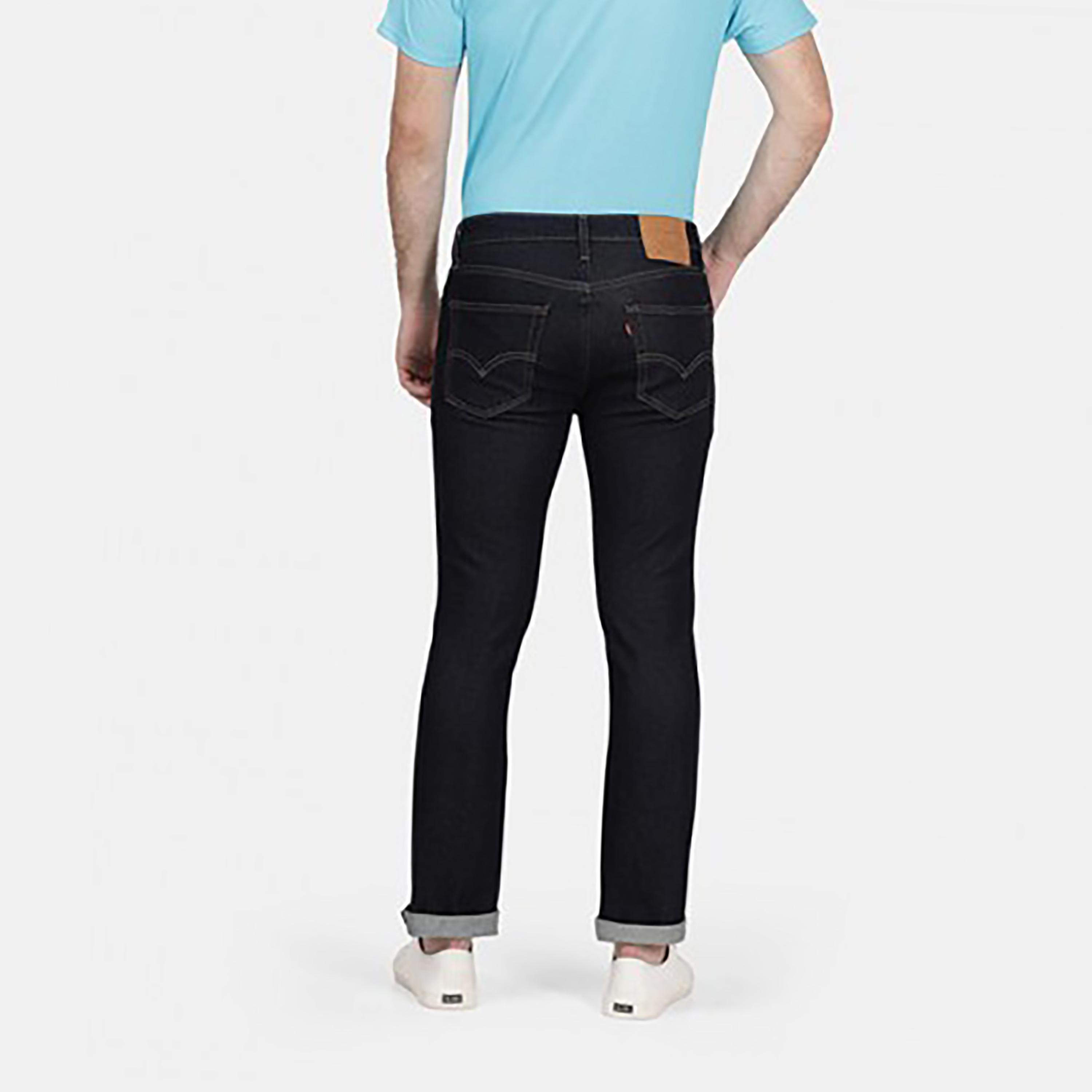 Levi's Blue Slim Fit Mid-Rise Pocket Detail Jeans-men-clothing-bottoms-jeans-image-2