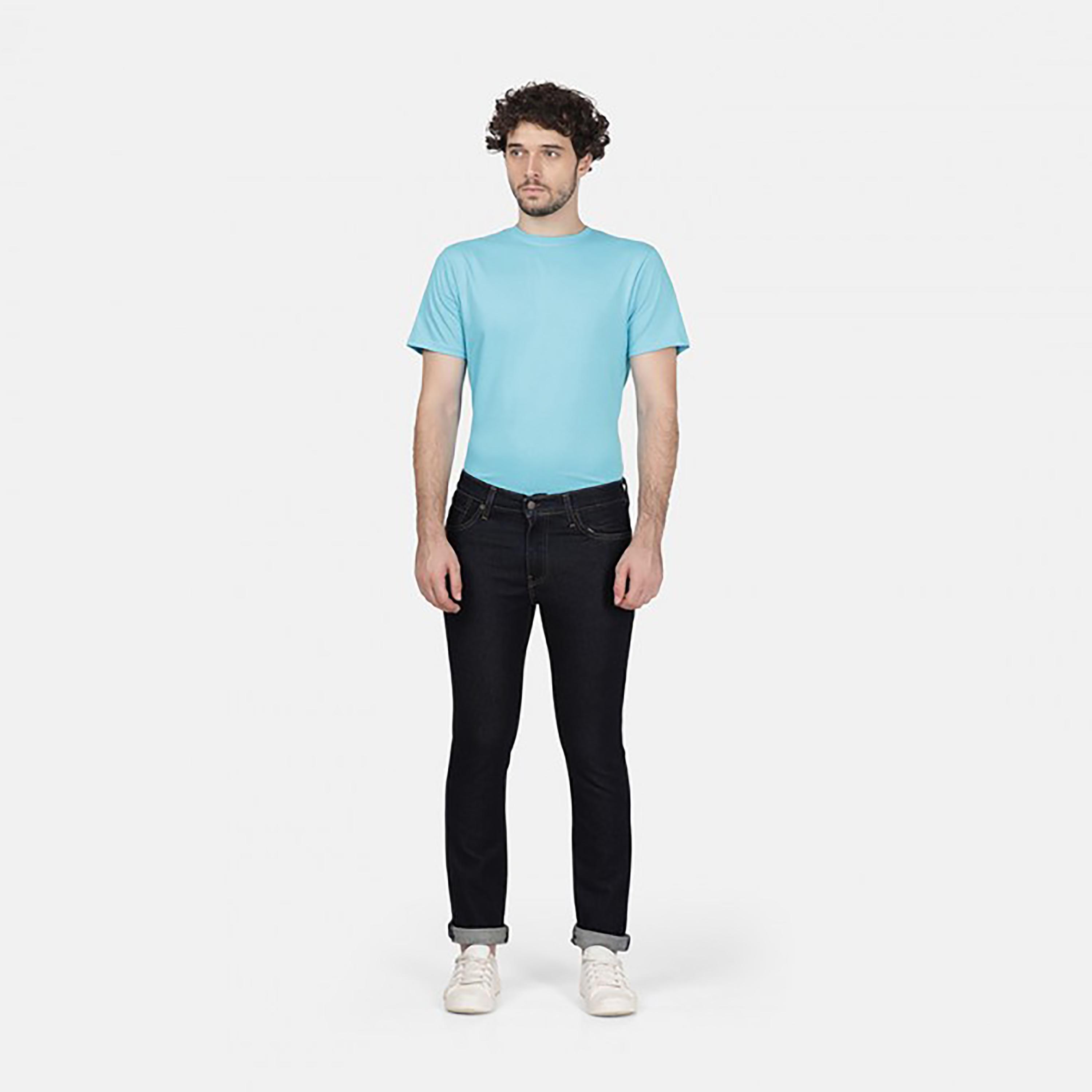 Levi's Blue Slim Fit Mid-Rise Pocket Detail Jeans-men-clothing-bottoms-jeans-image-4