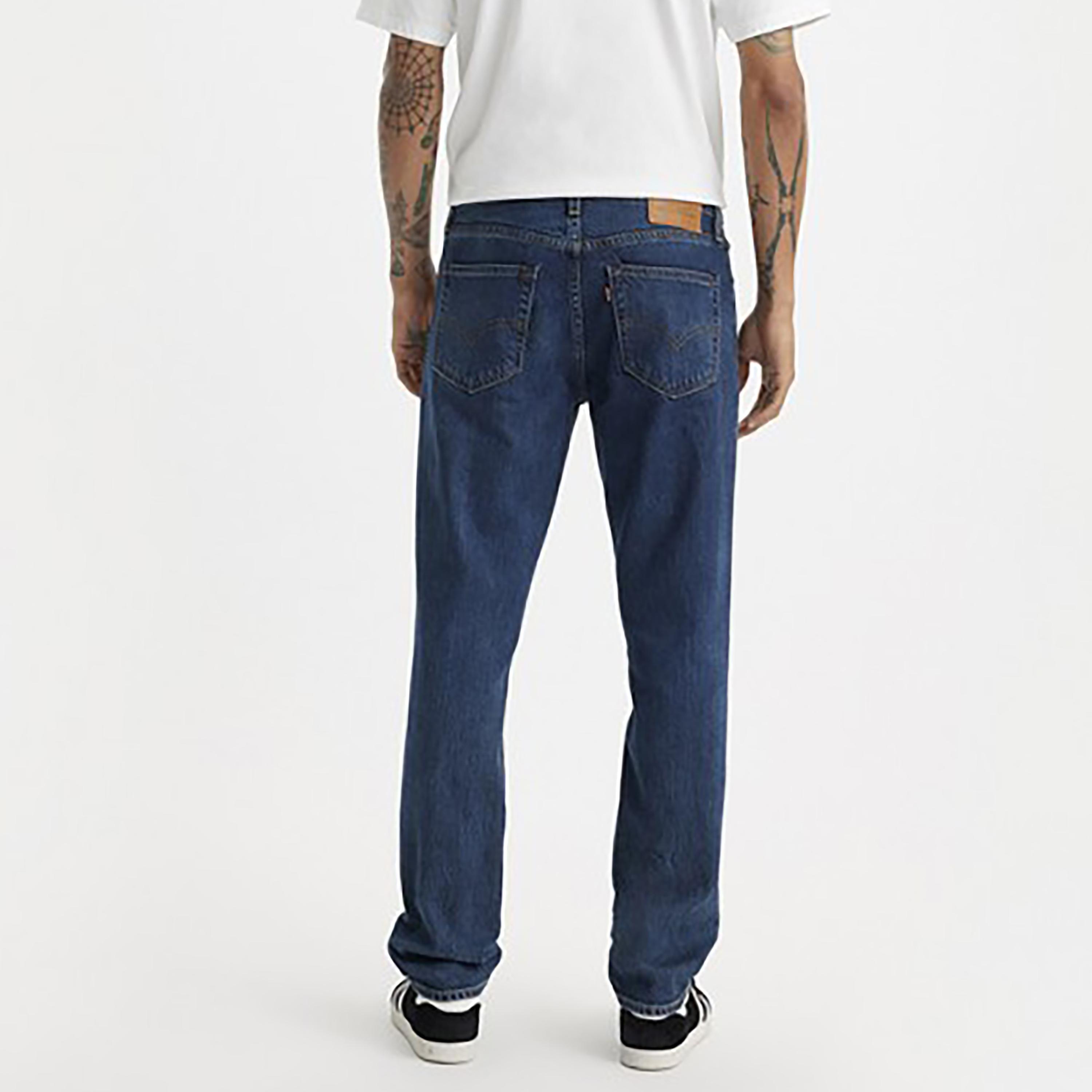 Levi's Blue Slim Fit Mid-Rise Pocket Detail Jeans-men-clothing-bottoms-jeans-image-2