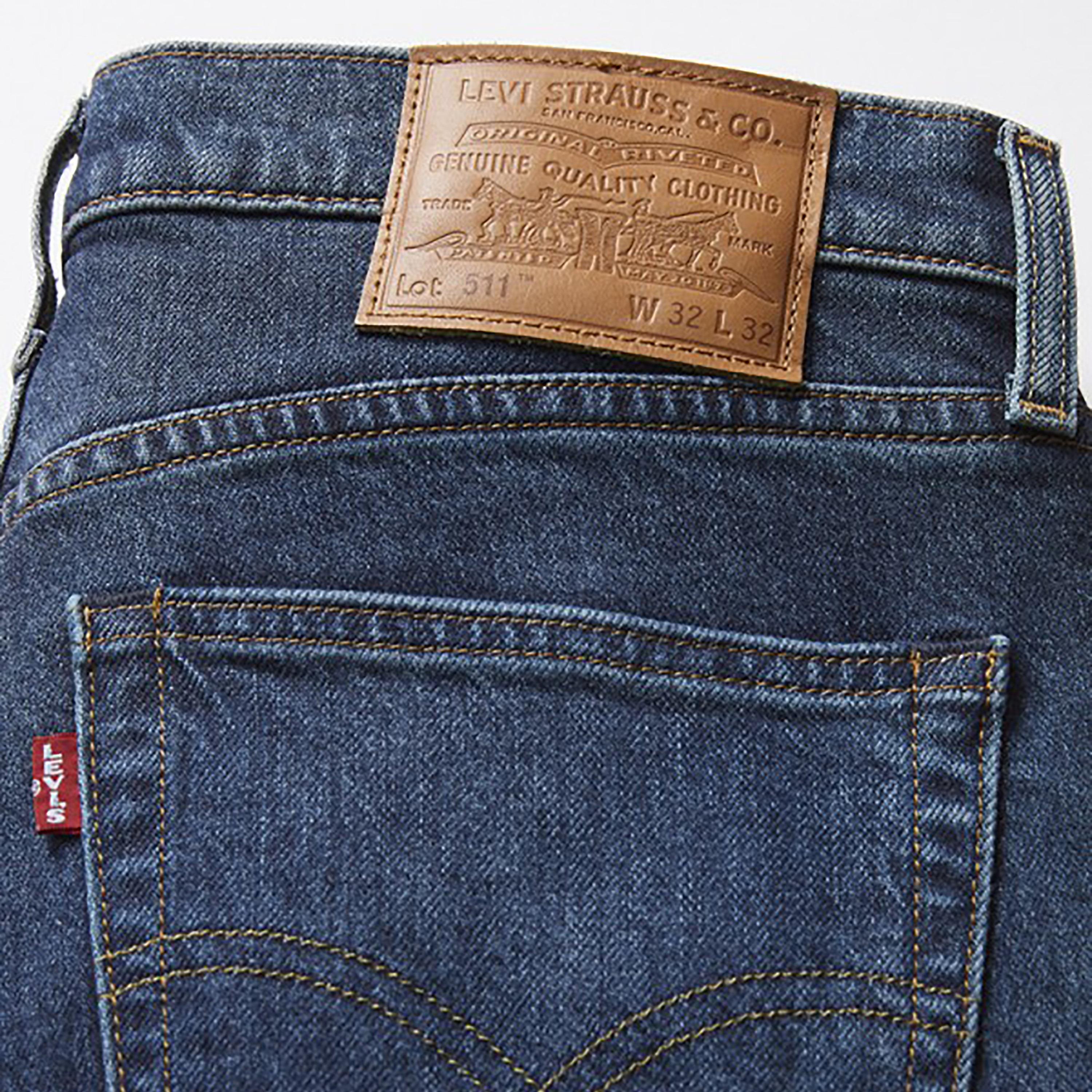 Levi's Blue Slim Fit Mid-Rise Pocket Detail Jeans-men-clothing-bottoms-jeans-image-3