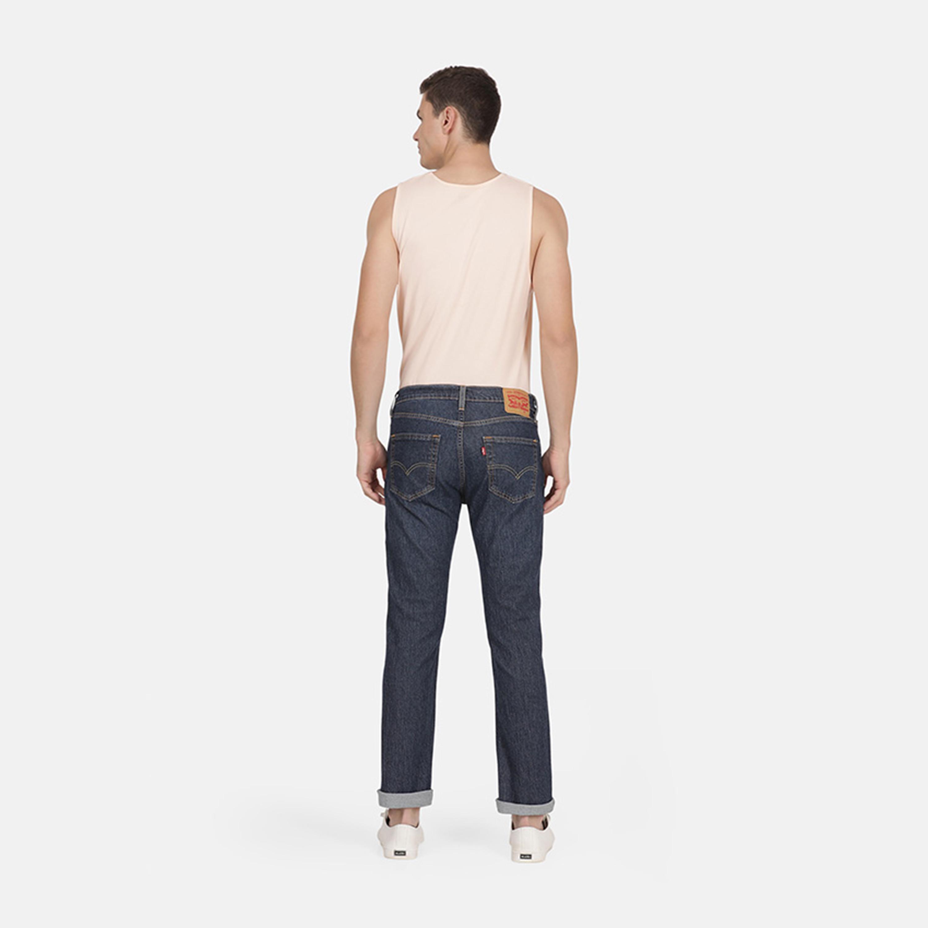 ليفايز- بنطال جينز 511 للرجال نحيف  خصر متوسط الارتفاع لون ازرق-men-clothing-bottoms-jeans-image-3
