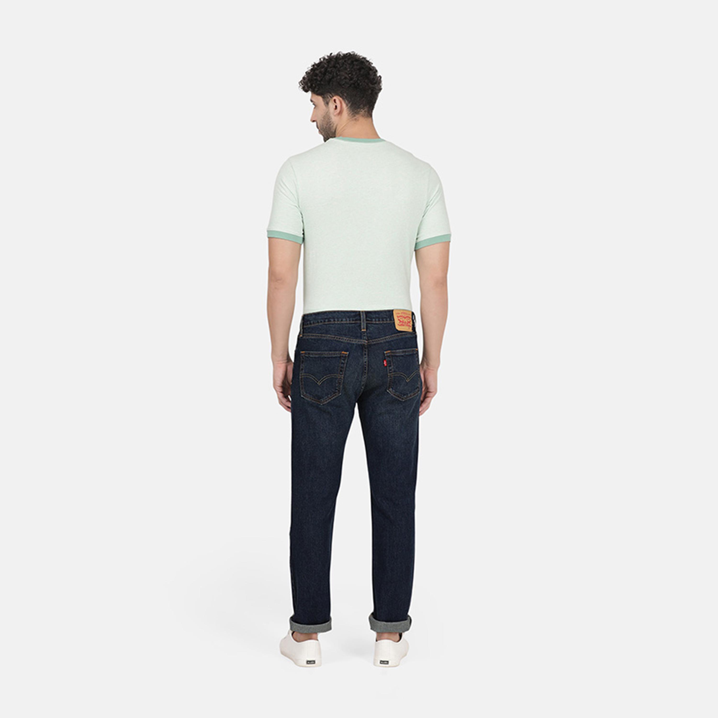 ليفايز- بنطال جينز للرجال 511  نحيف مطاطي خصر متوسط الارتفاع لون ازرق-men-clothing-bottoms-jeans-image-3