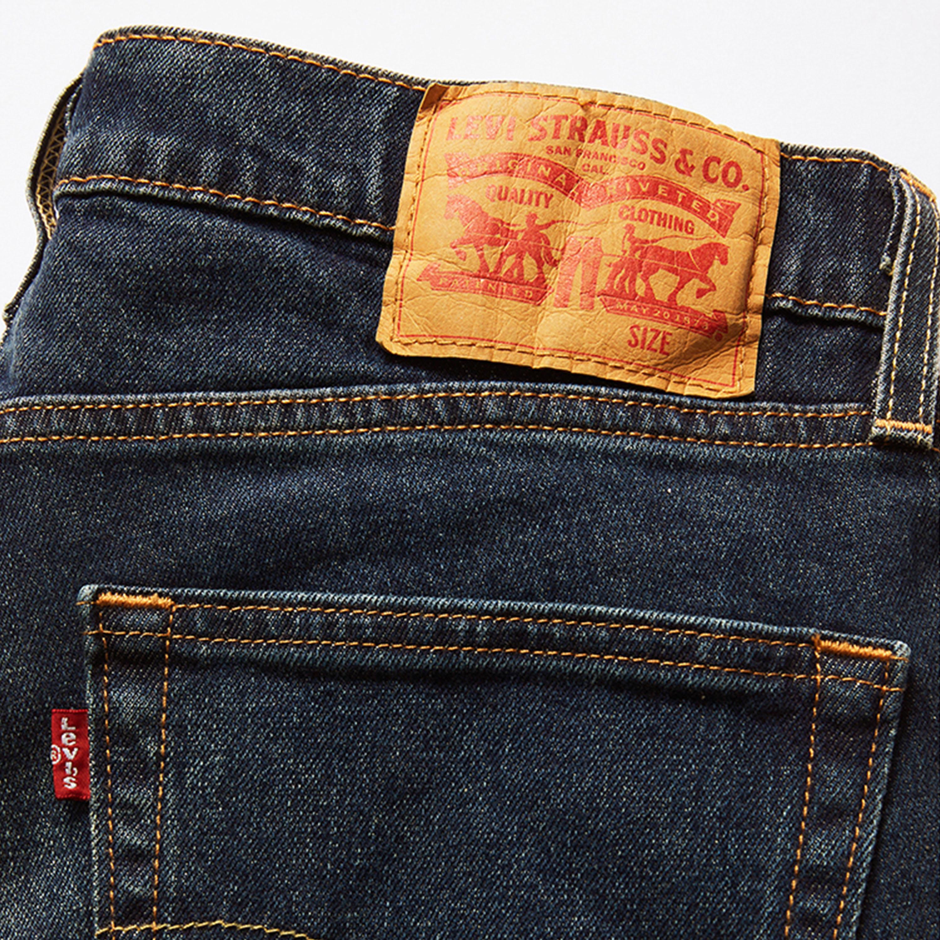 ليفايز- بنطال جينز للرجال 511  نحيف مطاطي خصر متوسط الارتفاع لون ازرق-men-clothing-bottoms-jeans-image-5