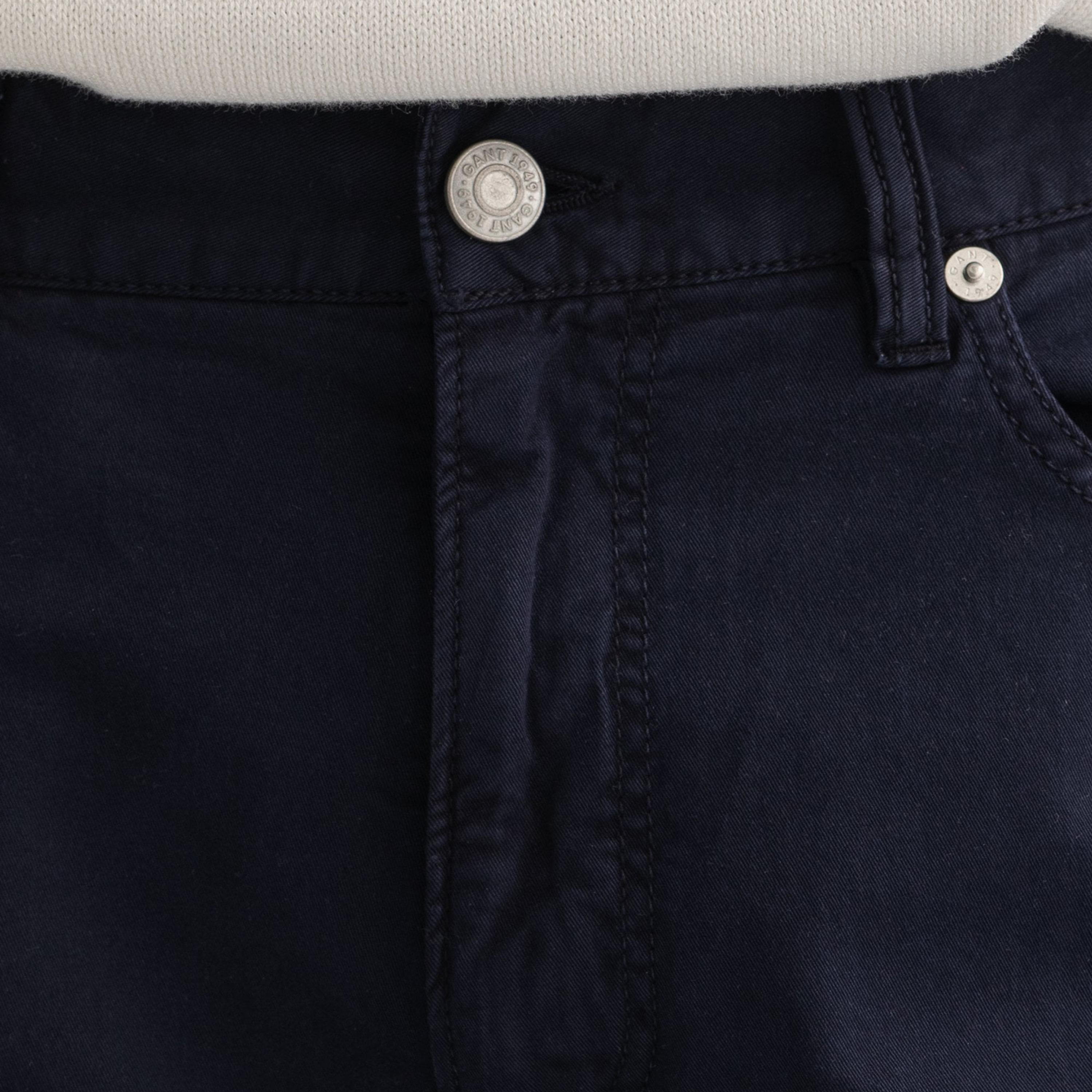 Gant Straight Fit Mid-Rise Jeans with 5 Pockets-men-clothing-bottoms-jeans-image-3