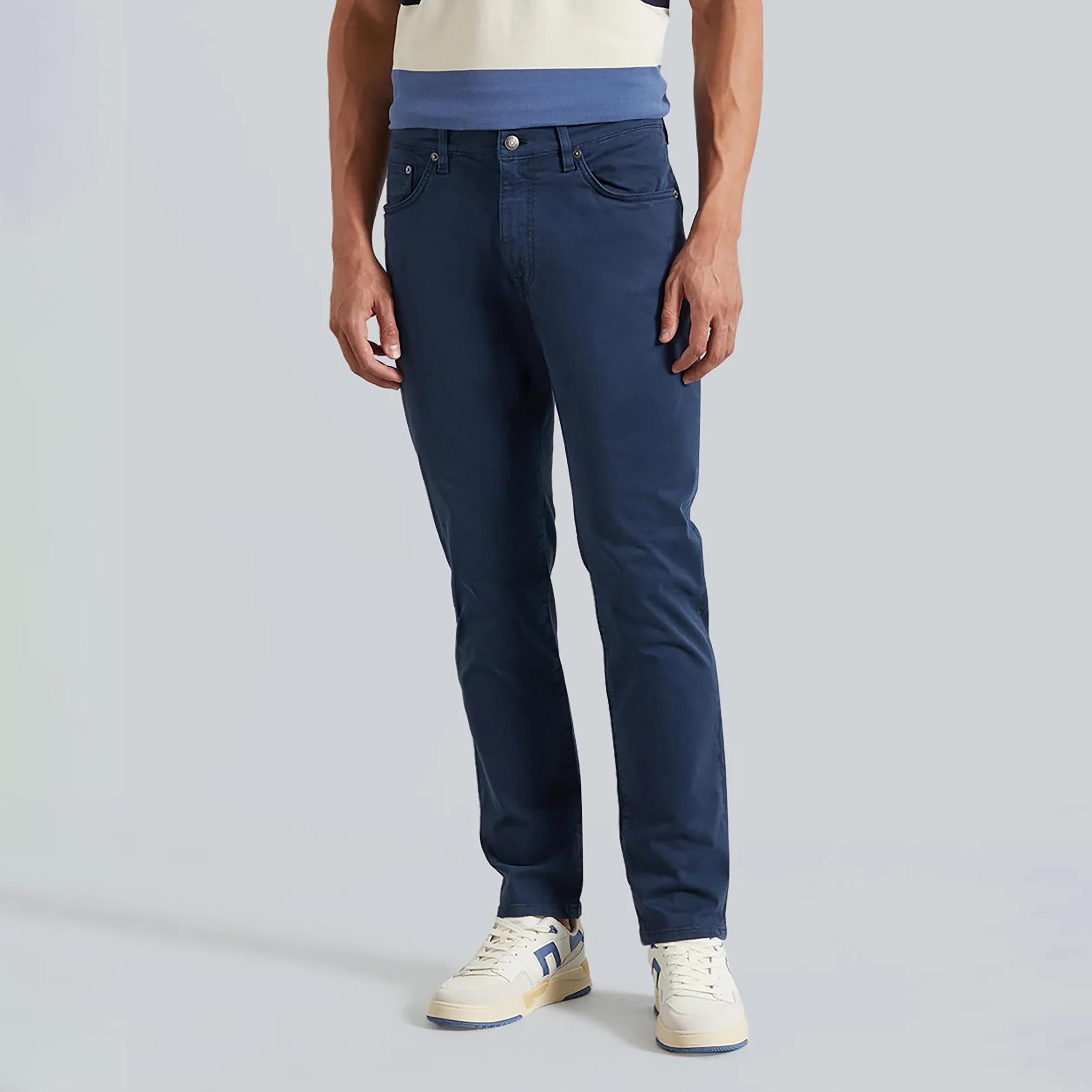 Gant Slim Fit Plain Mid-Rise Men's Jeans-men-clothing-jeans-image-1