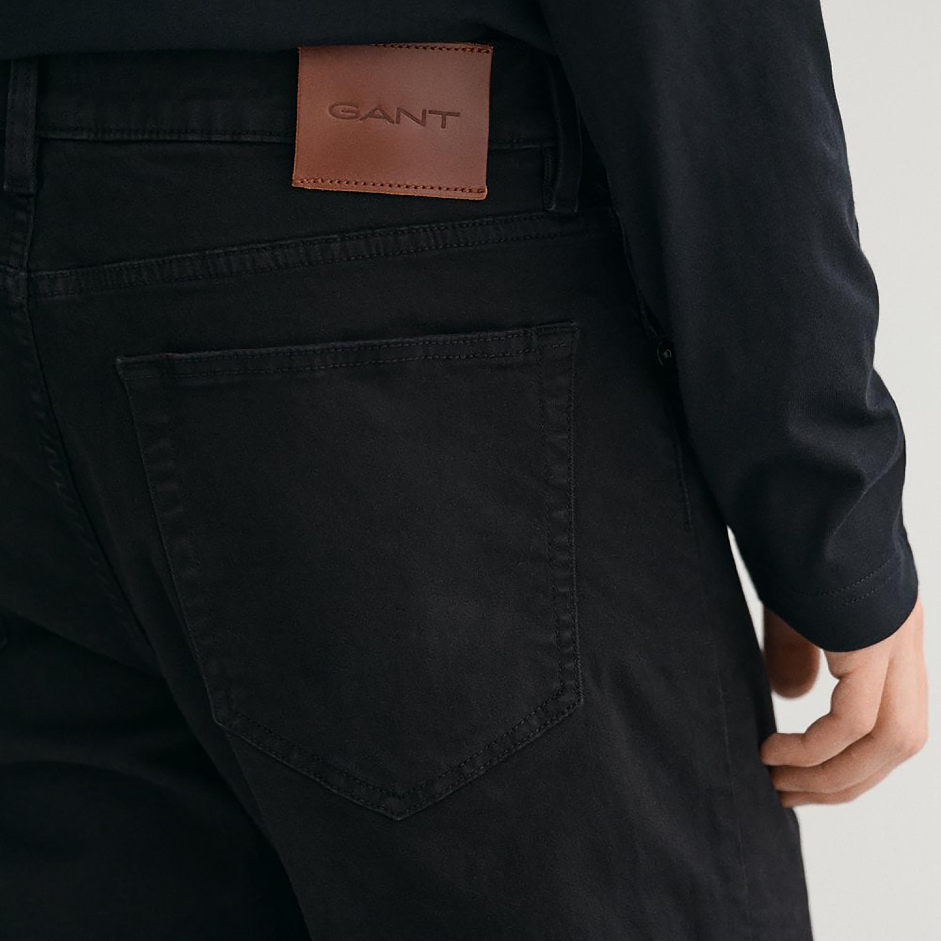 Gant Straight Fit Mid-Rise Jeans with 5 Pockets-men-clothing-bottoms-jeans-image-3