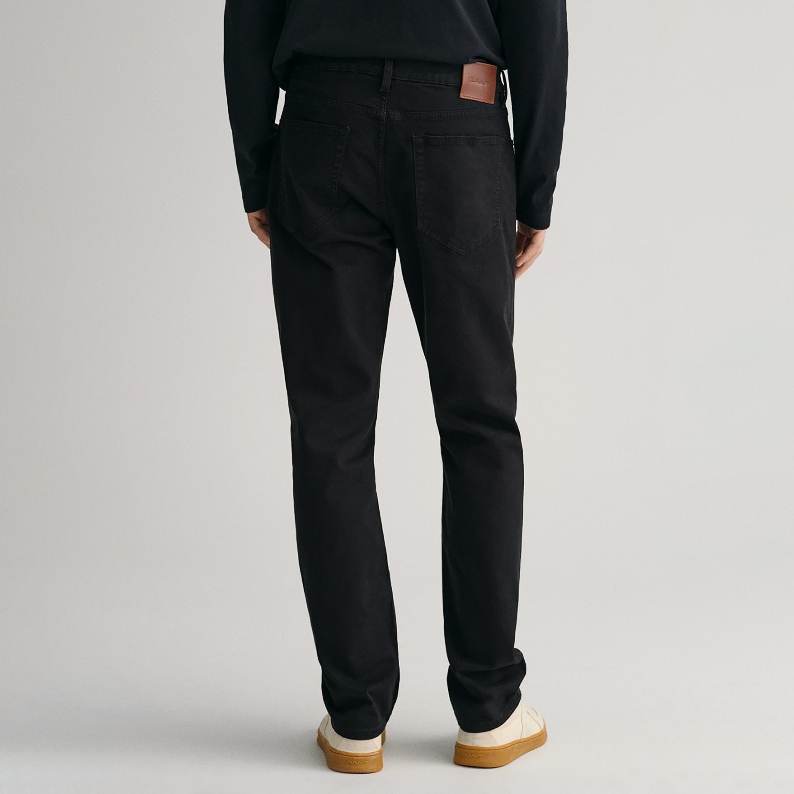 Gant Straight Fit Mid-Rise Jeans with 5 Pockets-men-clothing-bottoms-jeans-image-4
