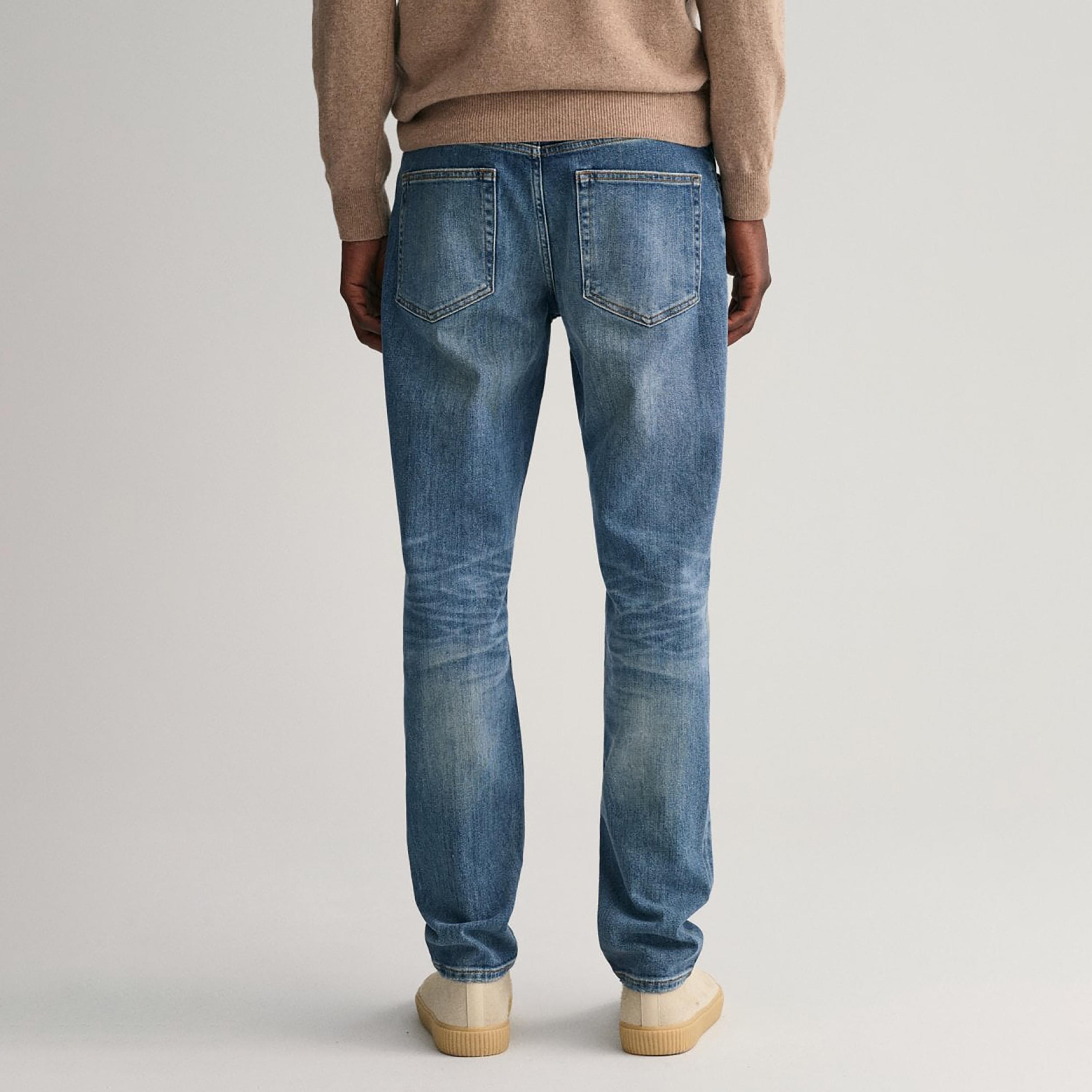 Gant Slim Fit Mid-Rise Jeans with 5 Pockets-men-clothing-bottoms-jeans-image-3