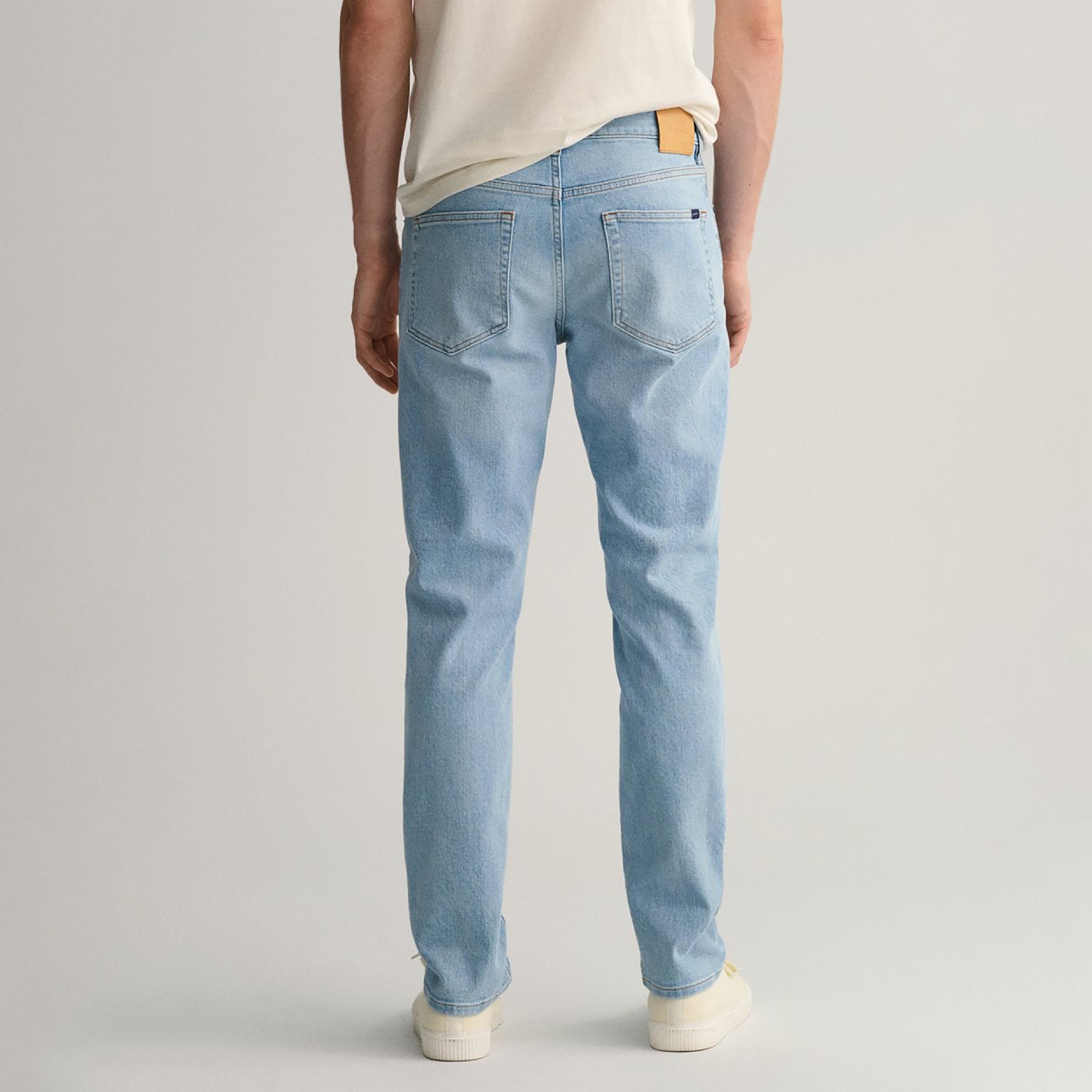 جينز جانت مستقيم صالح متوسط الارتفاع مع 5 جيوب-men-clothing-bottoms-jeans-image-4