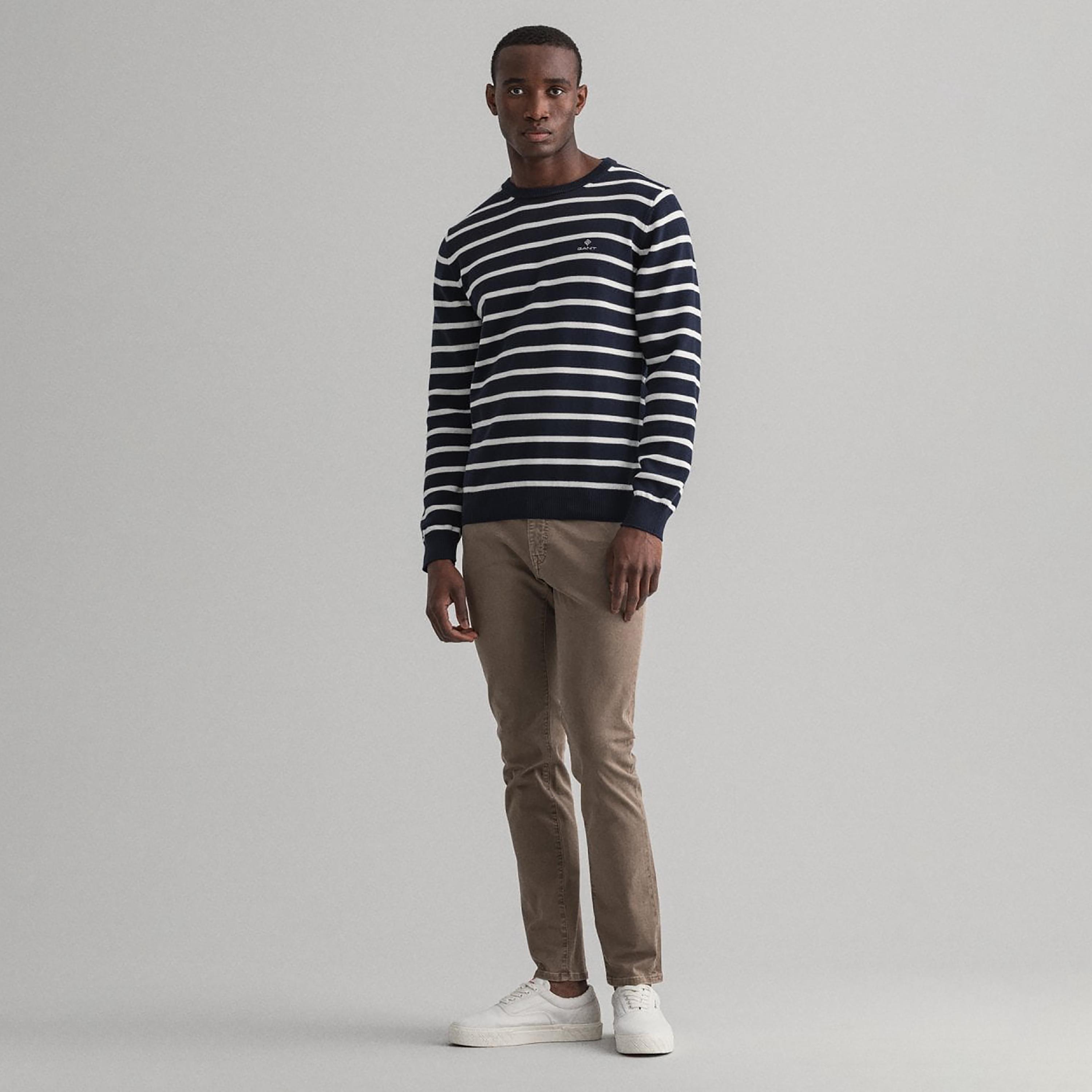 Gant Straight Fit Mid-Rise Jeans with 5 Pockets-men-clothing-bottoms-jeans-image-2