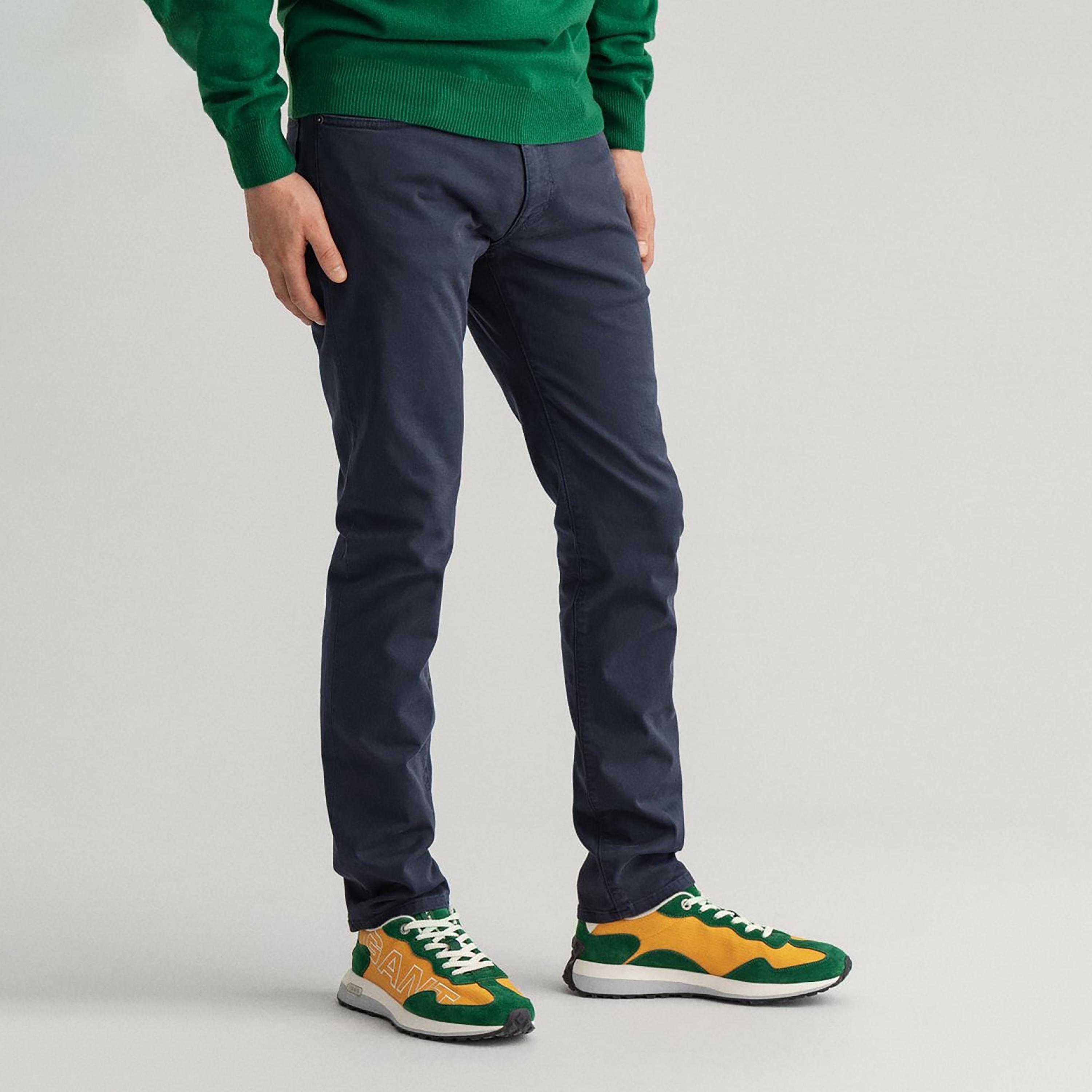 جينز جانت مستقيم صالح متوسط الارتفاع مع 5 جيوب-men-clothing-bottoms-jeans-image-1