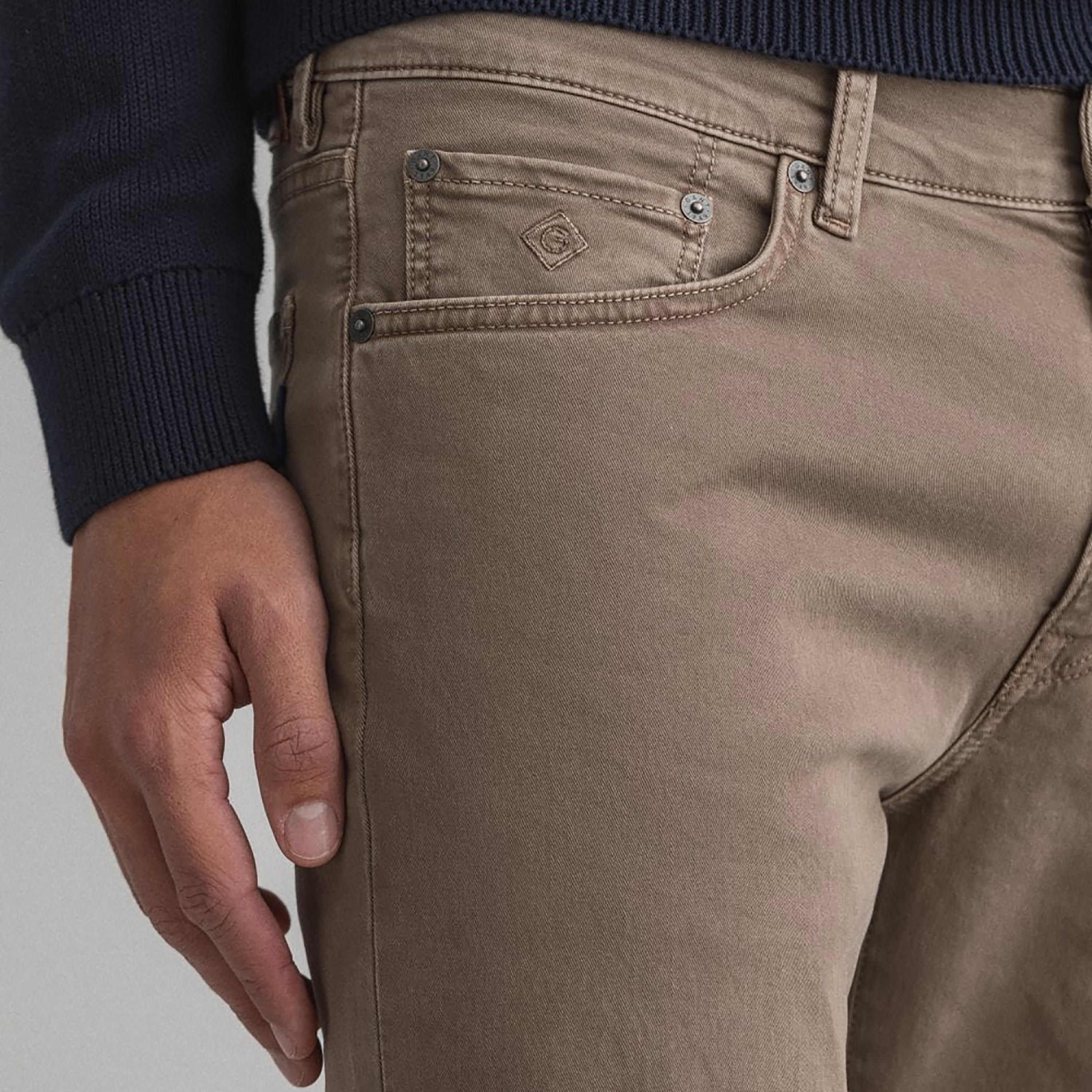 جينز جانت مستقيم صالح متوسط الارتفاع مع 5 جيوب-men-clothing-bottoms-jeans-image-3