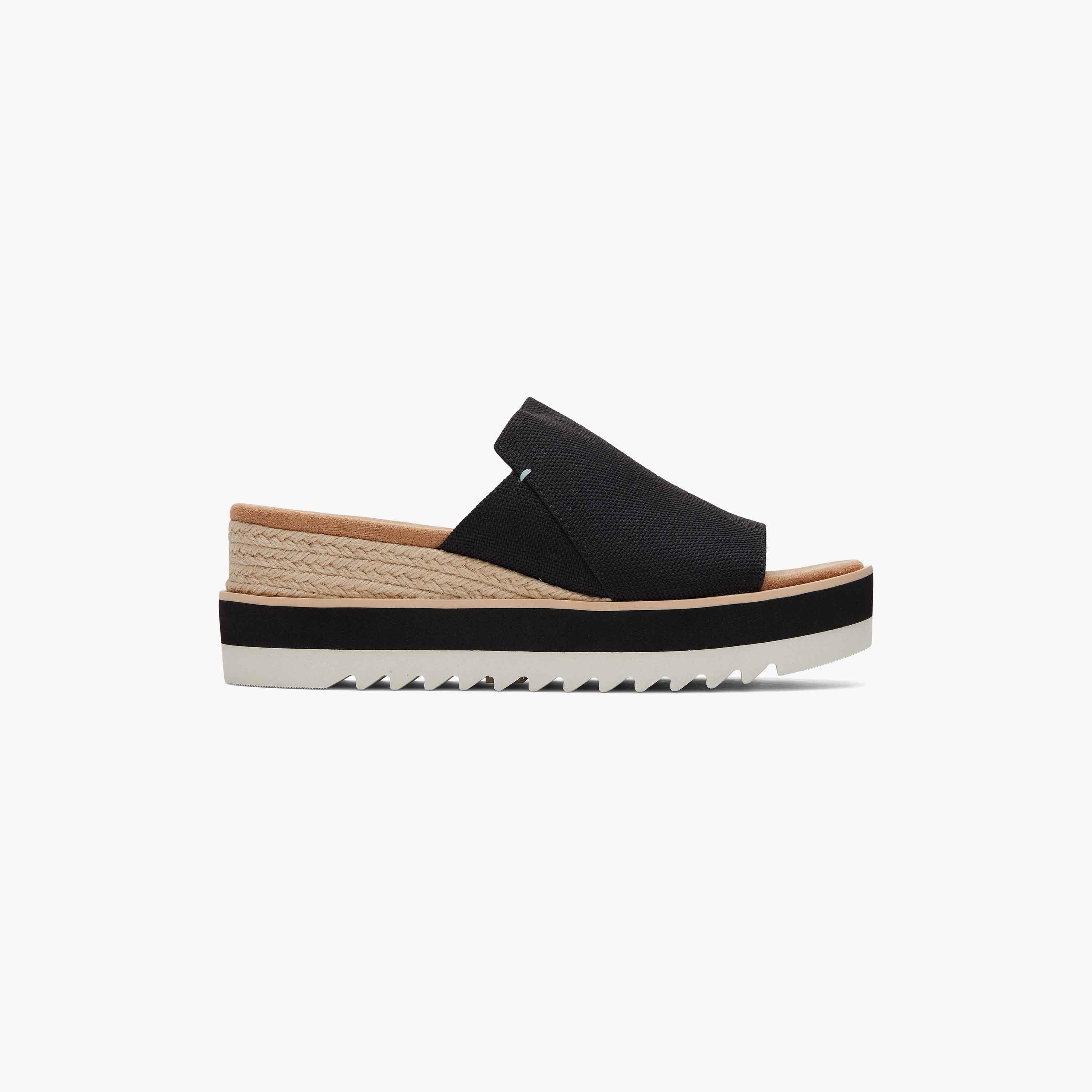 Toms Diana Women's Textured Open Toe Wedges-women-shoes-heels-image-3