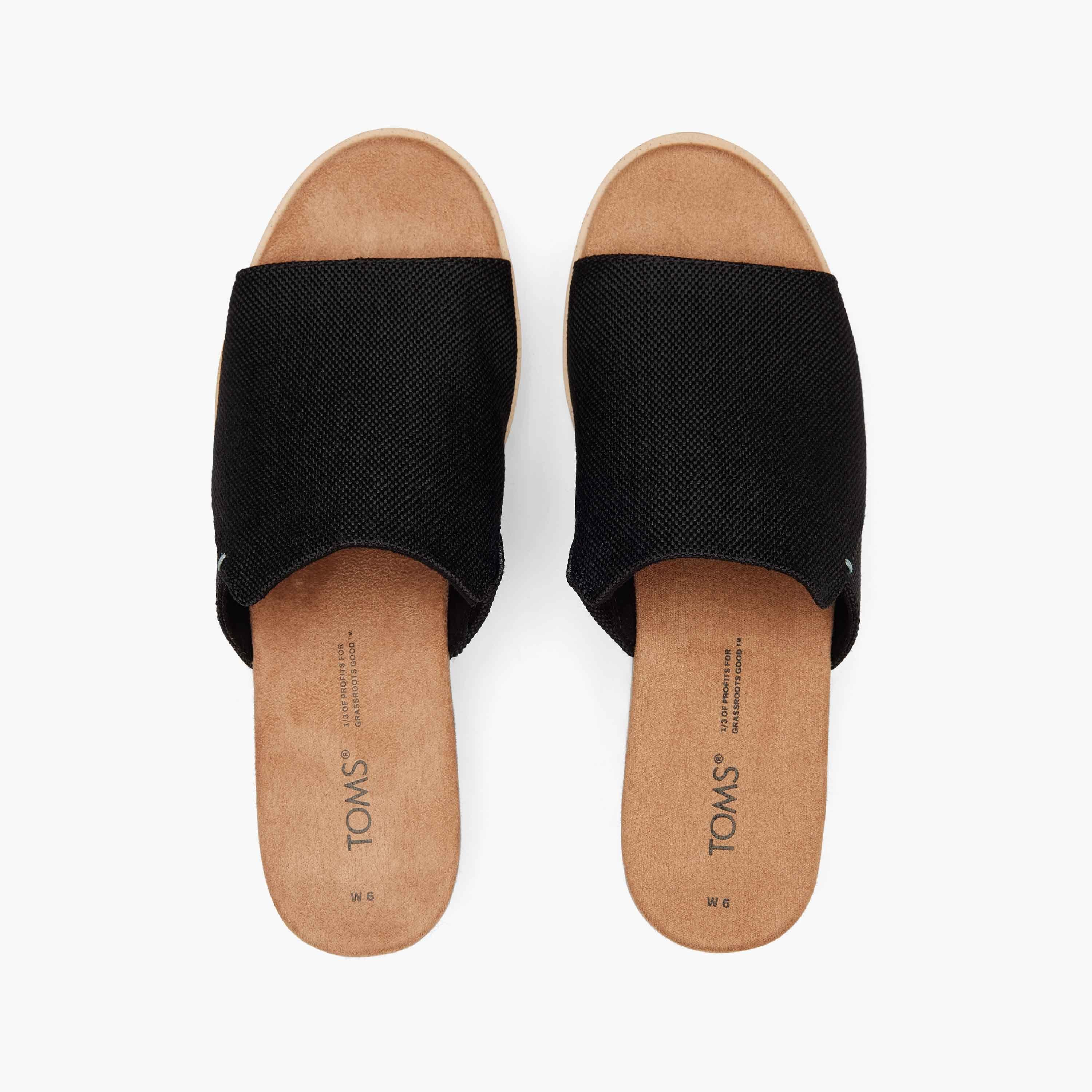 Toms Diana Women's Textured Open Toe Wedges-women-shoes-heels-image-4