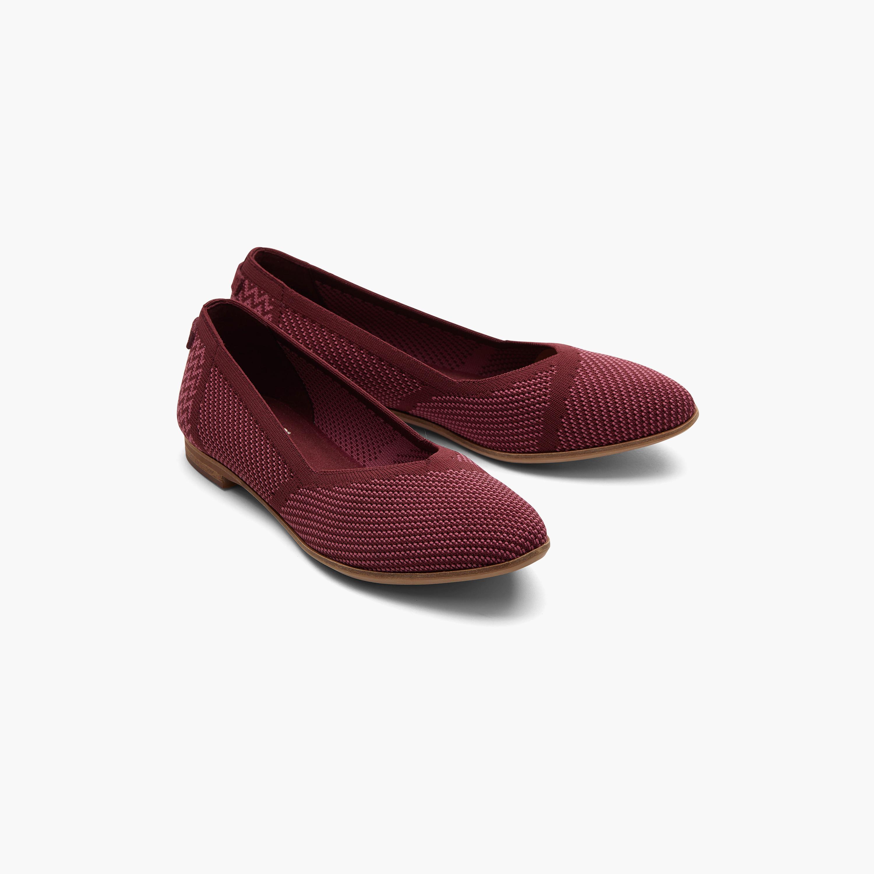 حذاء باليرينا نسائي ذو منسوج من تومز جوتي نيت بمقدمة مدببة -women-shoes-ballerinas-image-1