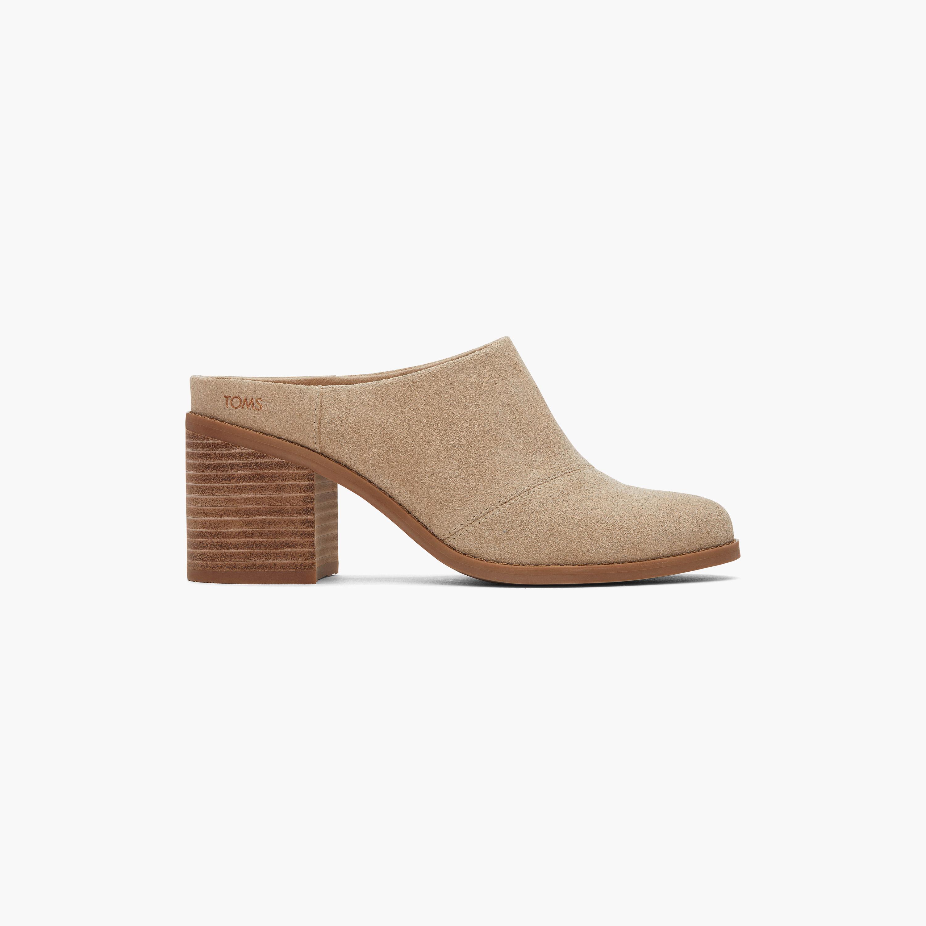 Open toe hotsell mule block heel