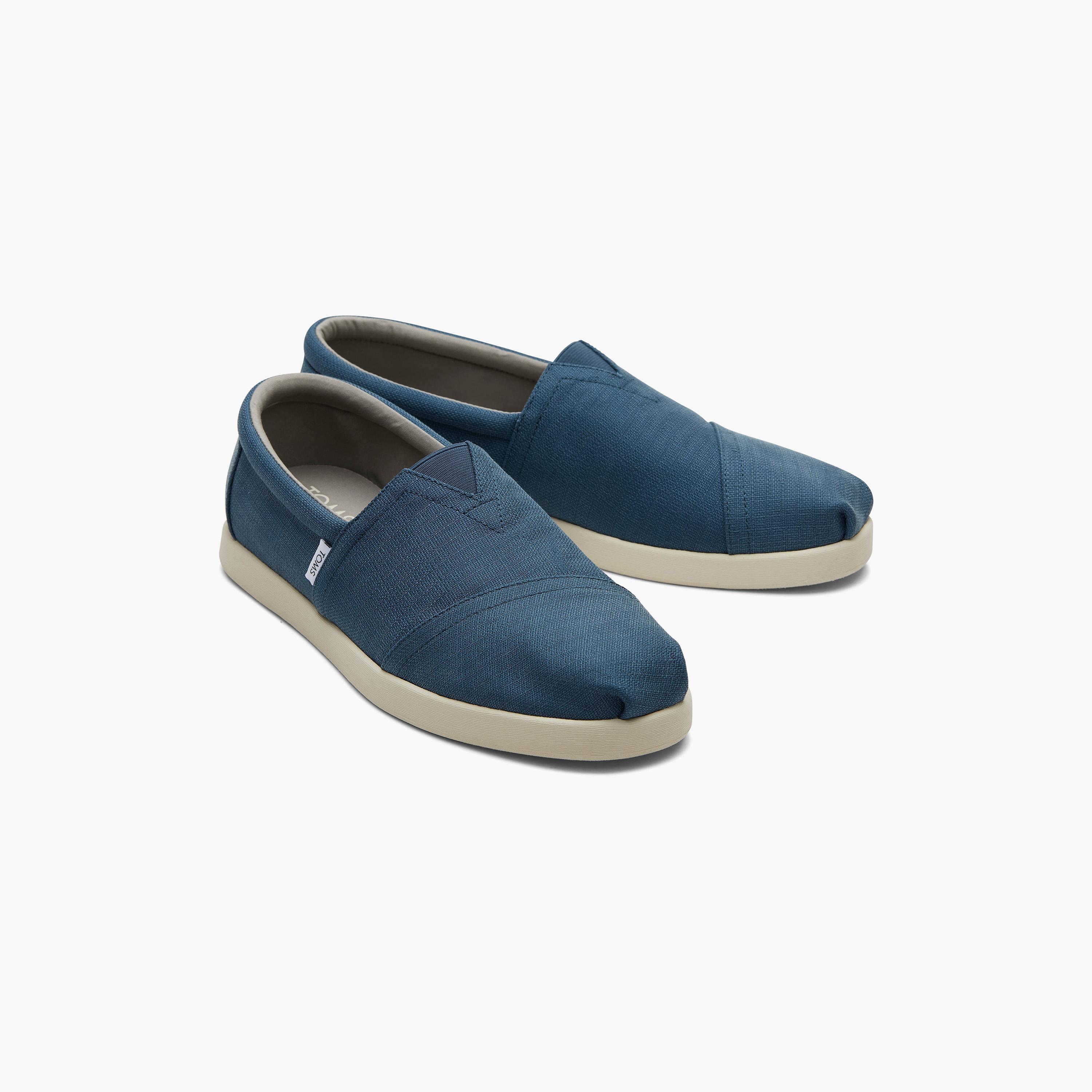 Toms ALP FWD Men's Textured Espadrilles with Embroidered Logo Detail -men-shoes-loafersandmoccasins-image-12