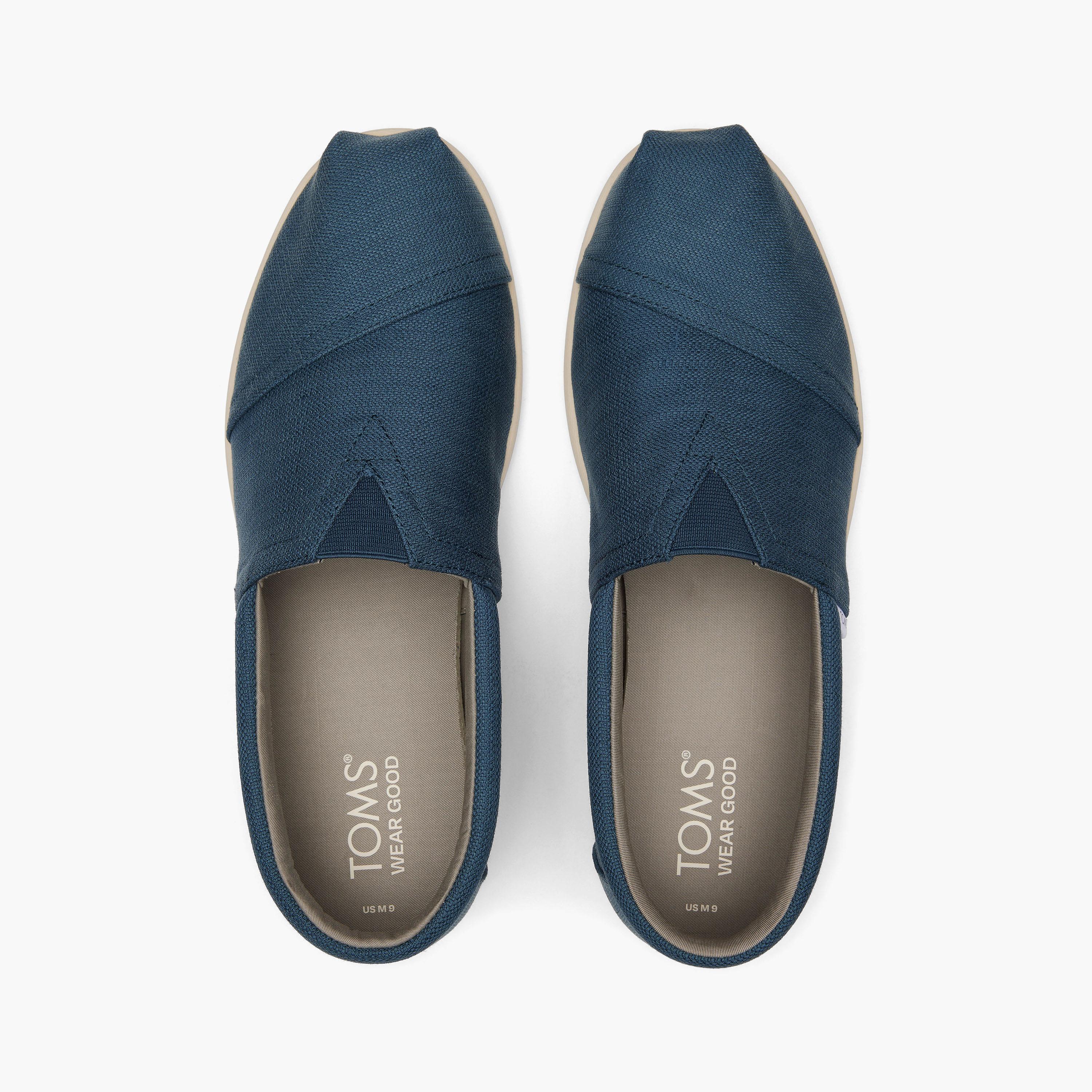 Toms ALP FWD Men's Textured Espadrilles with Embroidered Logo Detail -men-shoes-loafersandmoccasins-image-16