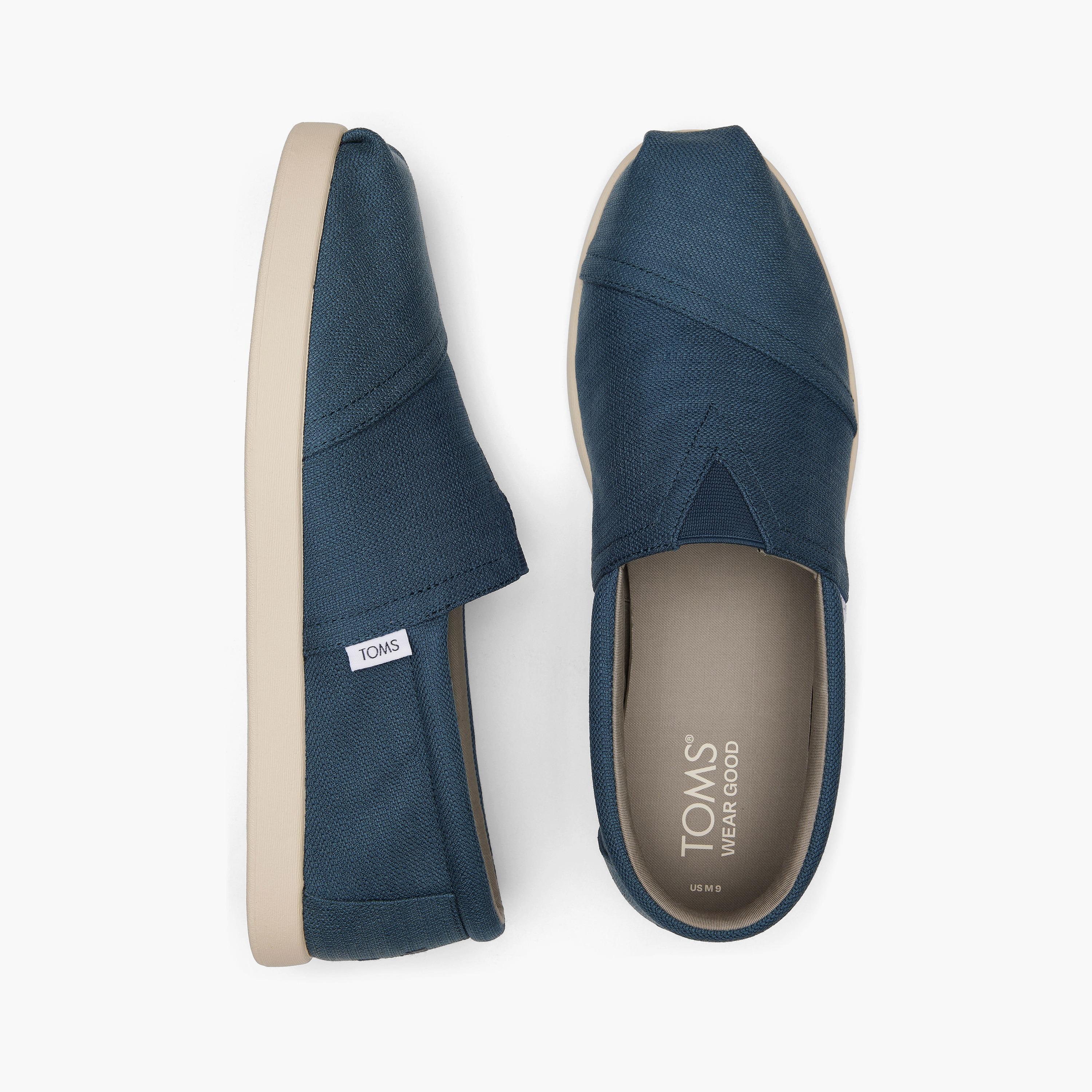 Toms ALP FWD Men's Textured Espadrilles with Embroidered Logo Detail -men-shoes-loafersandmoccasins-image-17