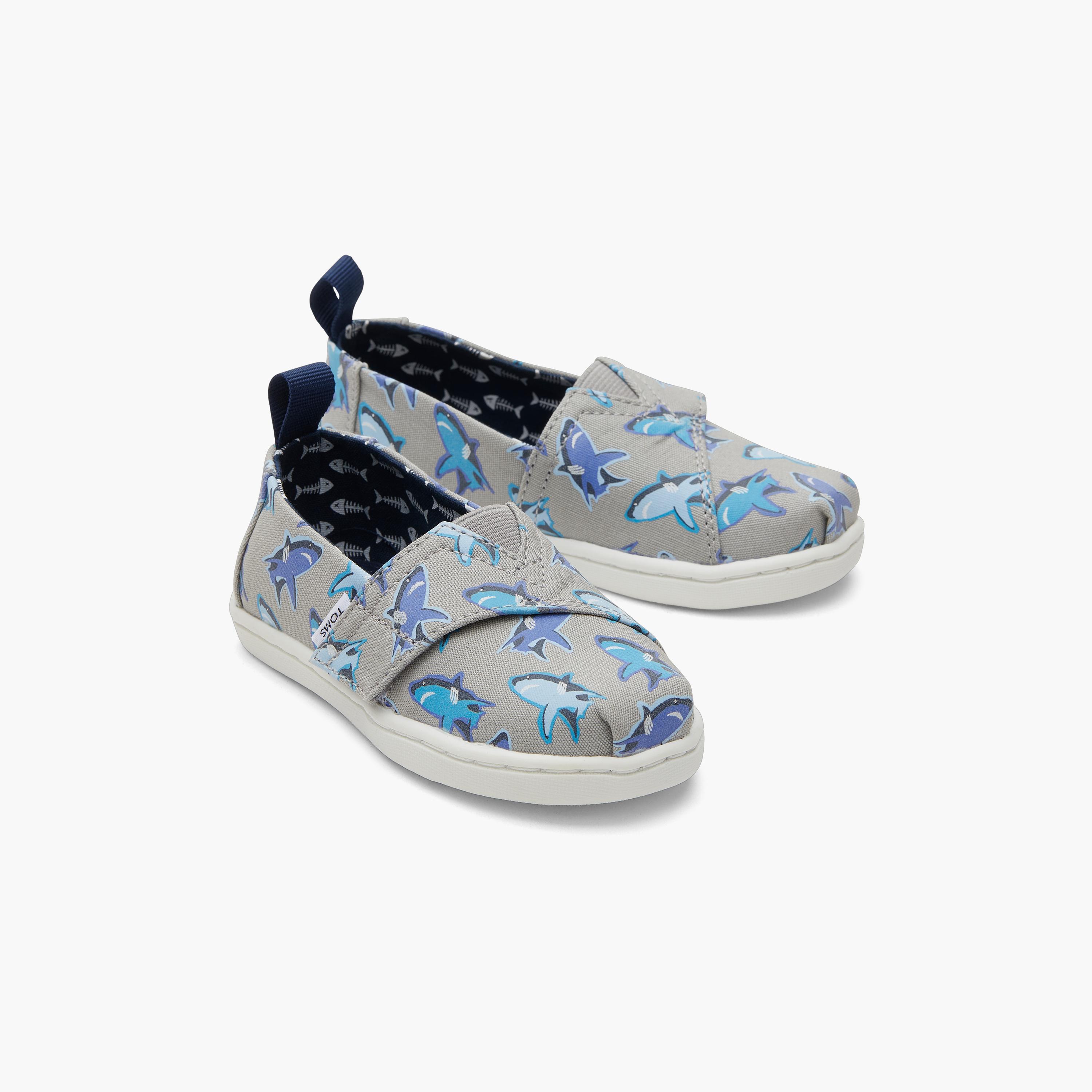 Toms Alpargata Boy's Hook & Loop Espadrilles-boys-shoes-loafers-image-1