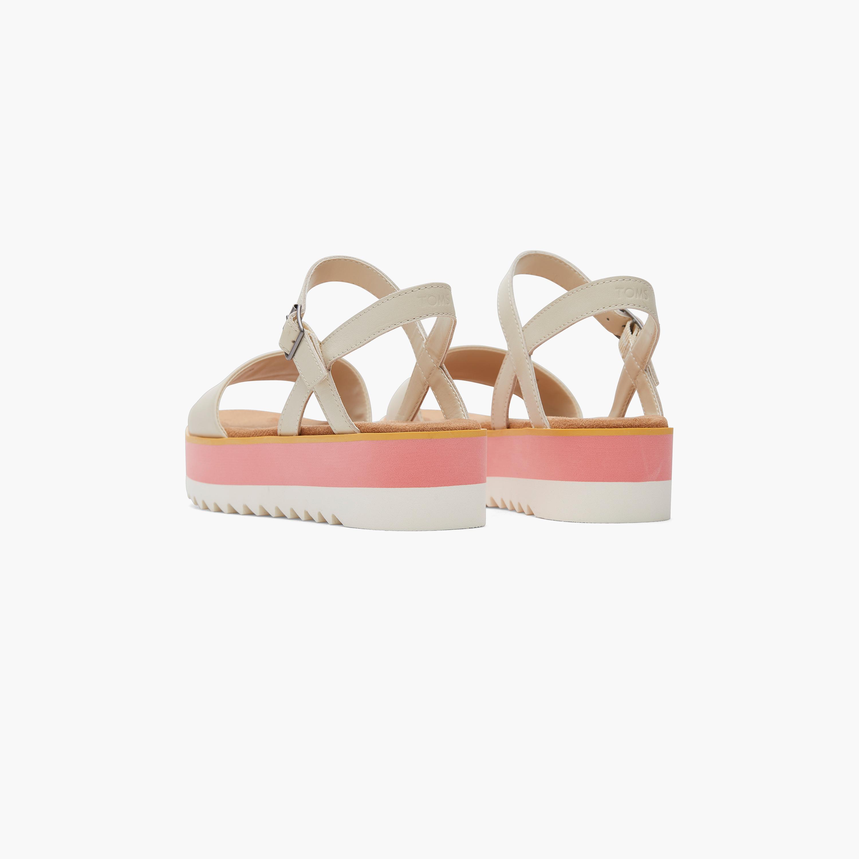 تومز- صندل برين كعب بلاتفورم بحزام وإبزيم للنساء | 10020712-women-shoes-heels-image-2
