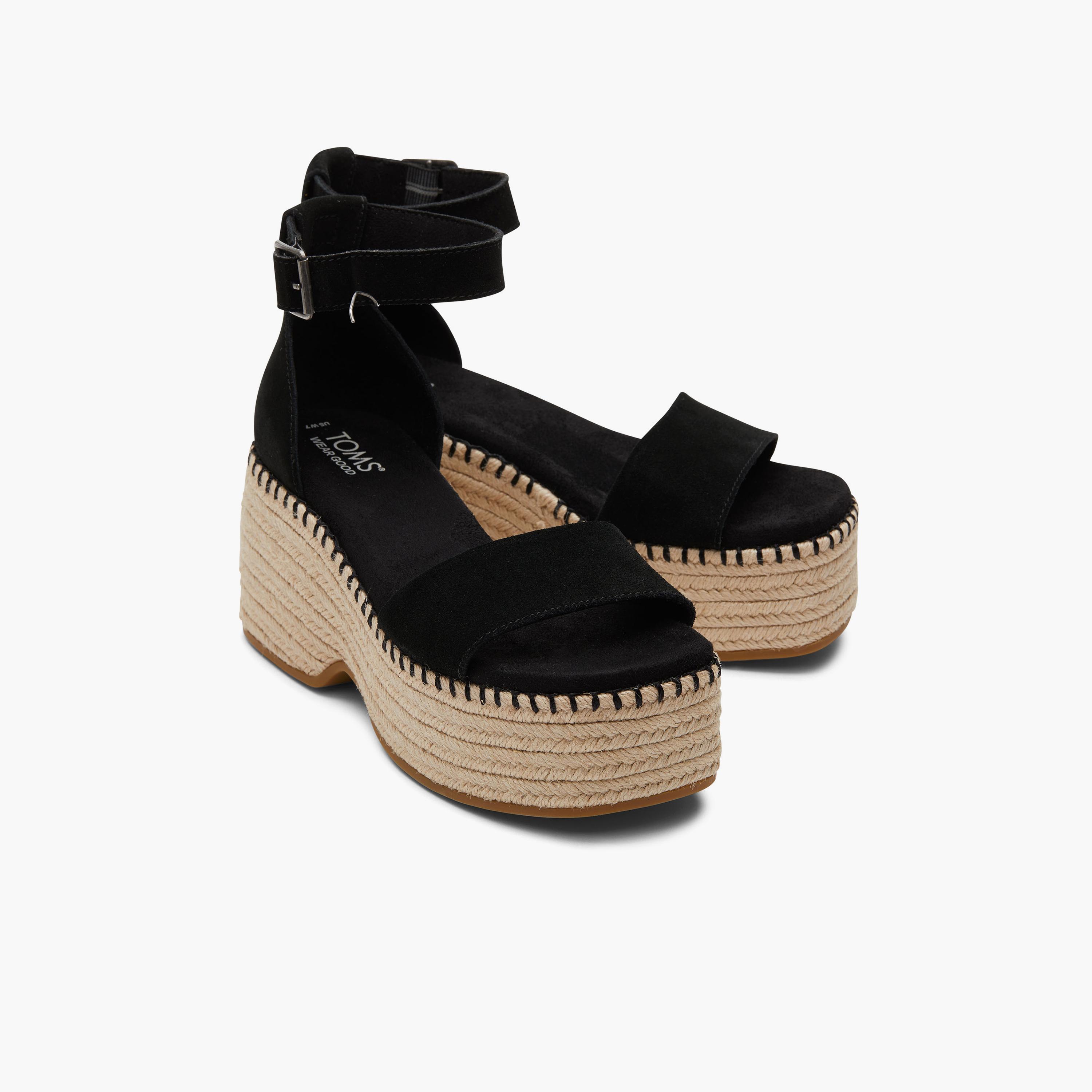 تومز- صندل ليلا بحزام وإبزيم للنساء | 10020745-women-shoes-heels-image-1