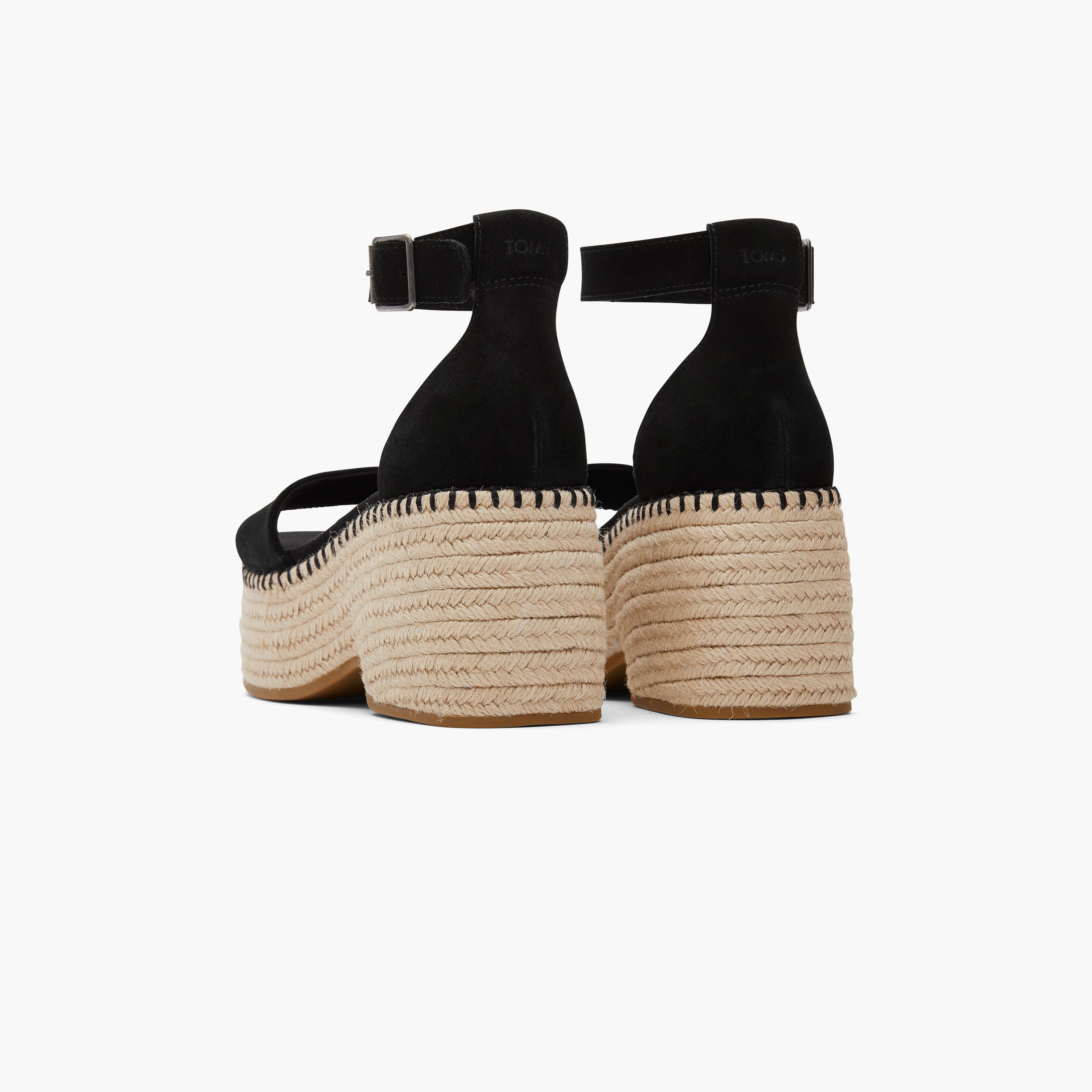 Toms Women's Buckle Laila Wedge Strap Sandals | 10020745-women-shoes-heels-image-2