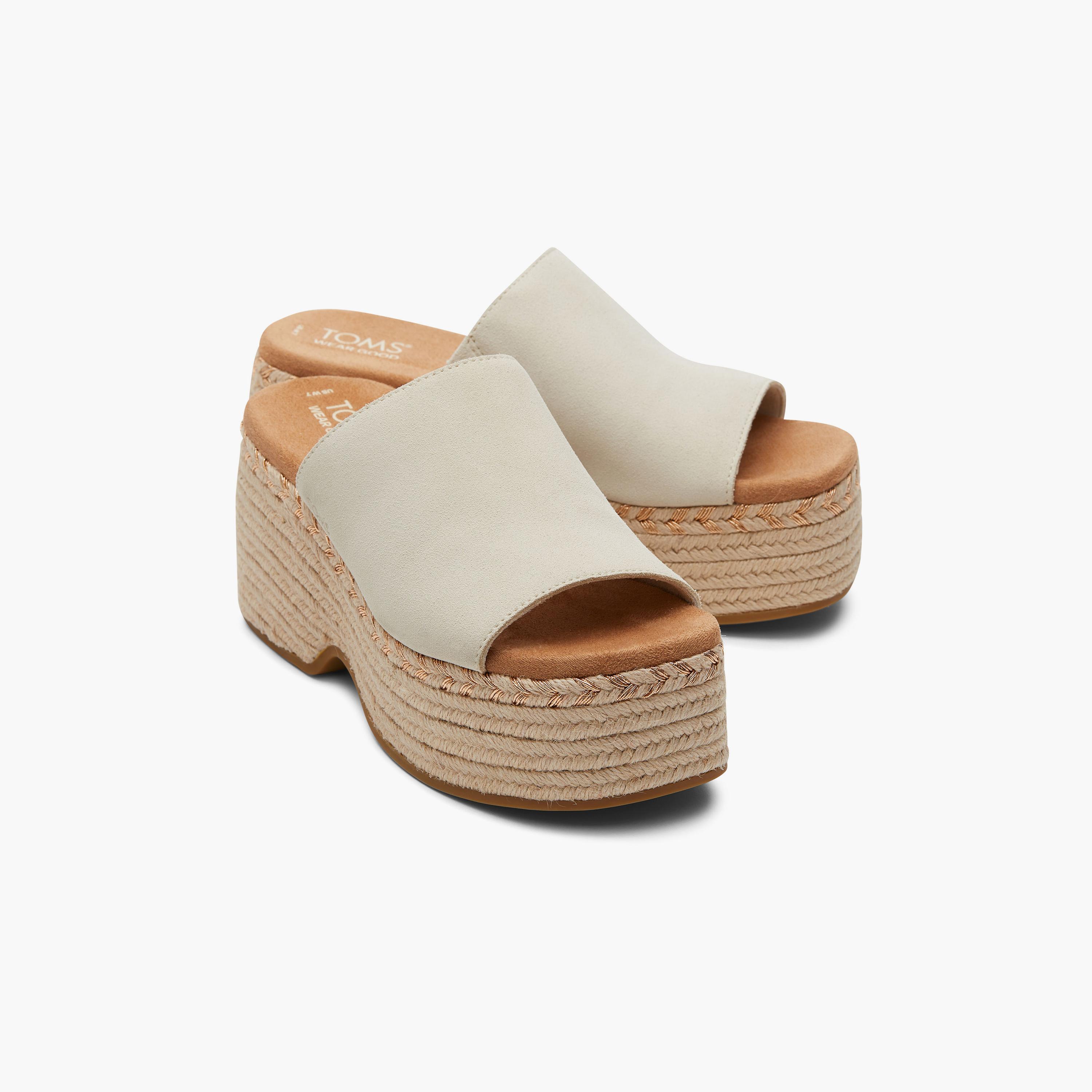 تومز- صندل ليلا ويدج سهل الارتداء للنساء | 10020747-women-shoes-heels-image-1
